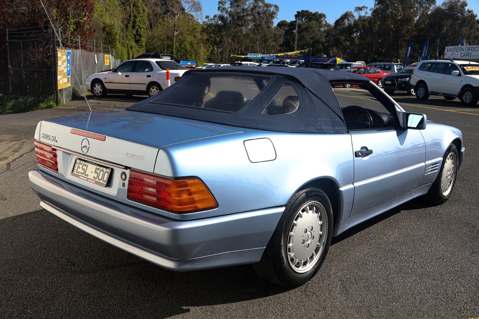 1991 MERCEDES-BENZ 500 SL 4 SP AUTOMATIC 2D CONVERTIBLE