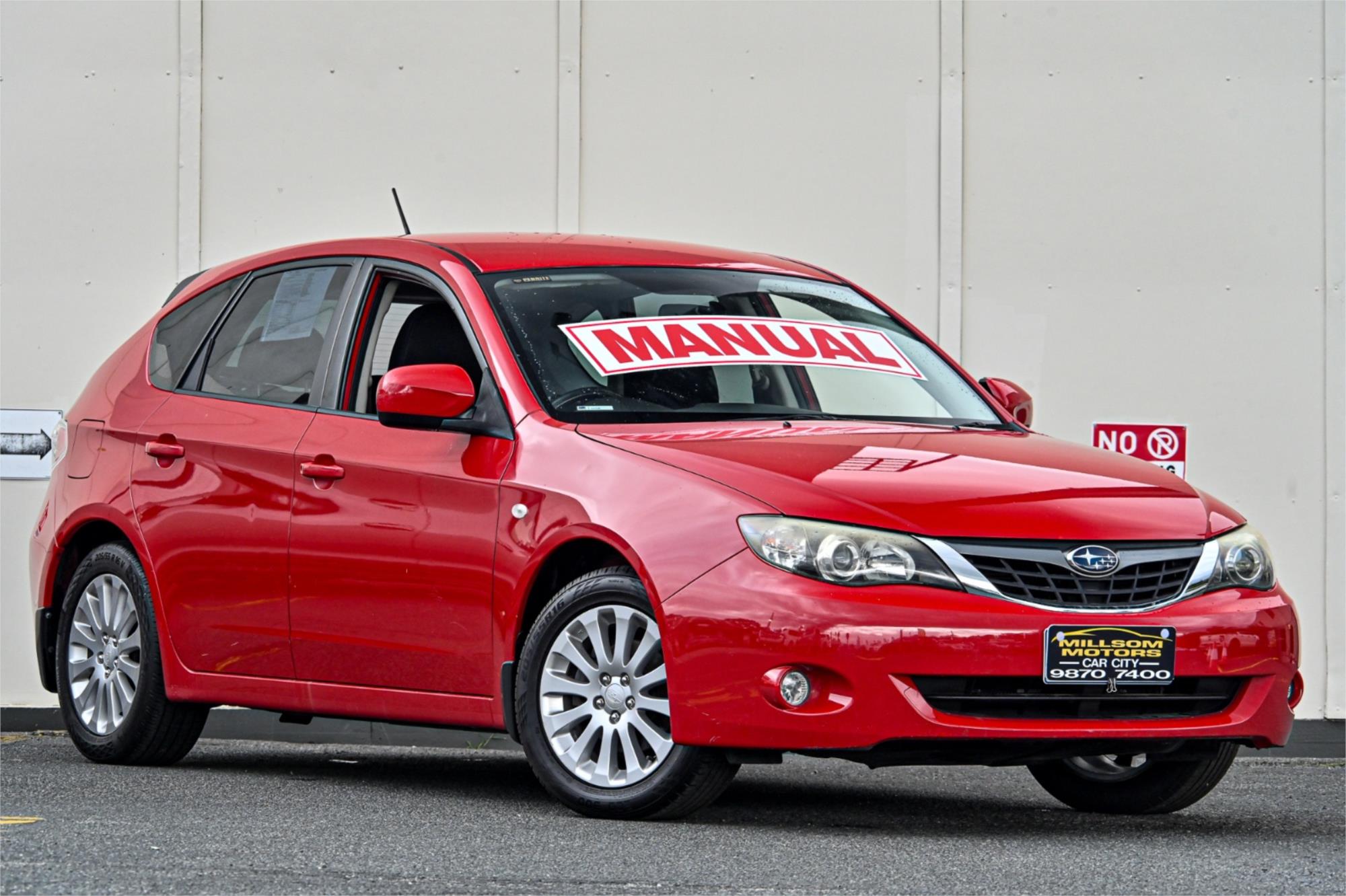 2008 SUBARU IMPREZA MY08 RX (AWD) 5 SP MANUAL 5D HATCHBACK
