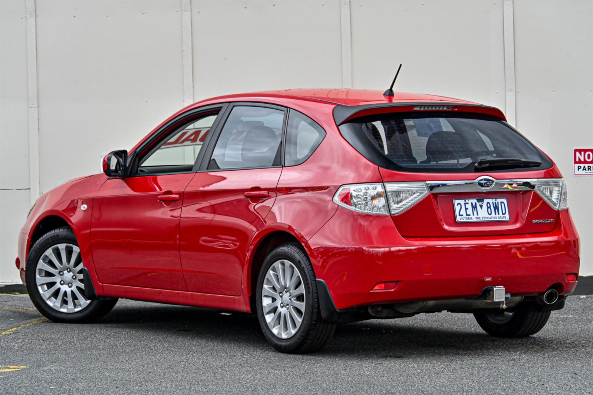 2008 SUBARU IMPREZA MY08 RX (AWD) 5 SP MANUAL 5D HATCHBACK