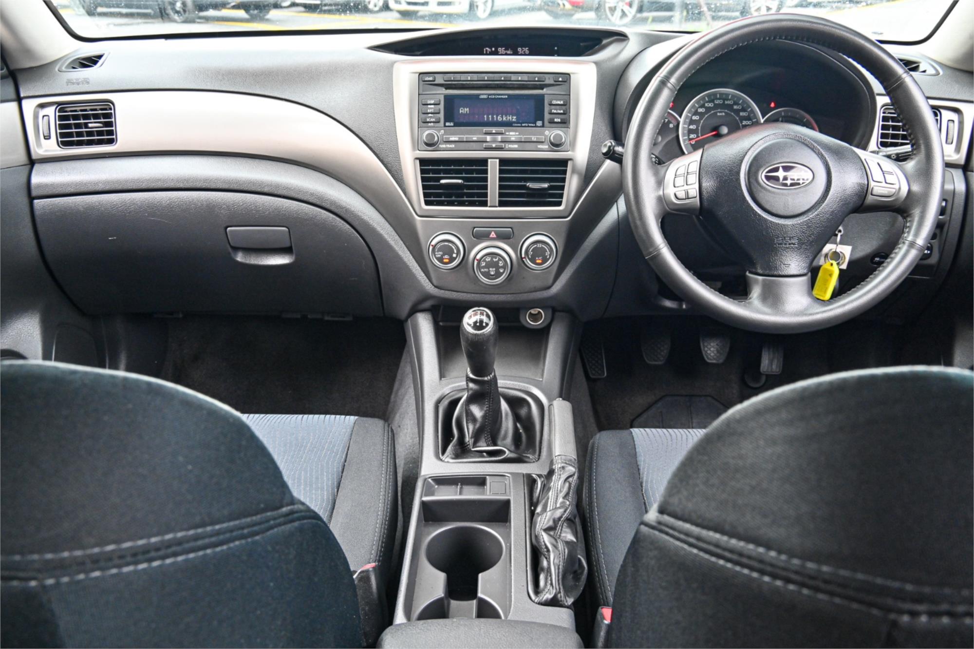 2008 SUBARU IMPREZA MY08 RX (AWD) 5 SP MANUAL 5D HATCHBACK