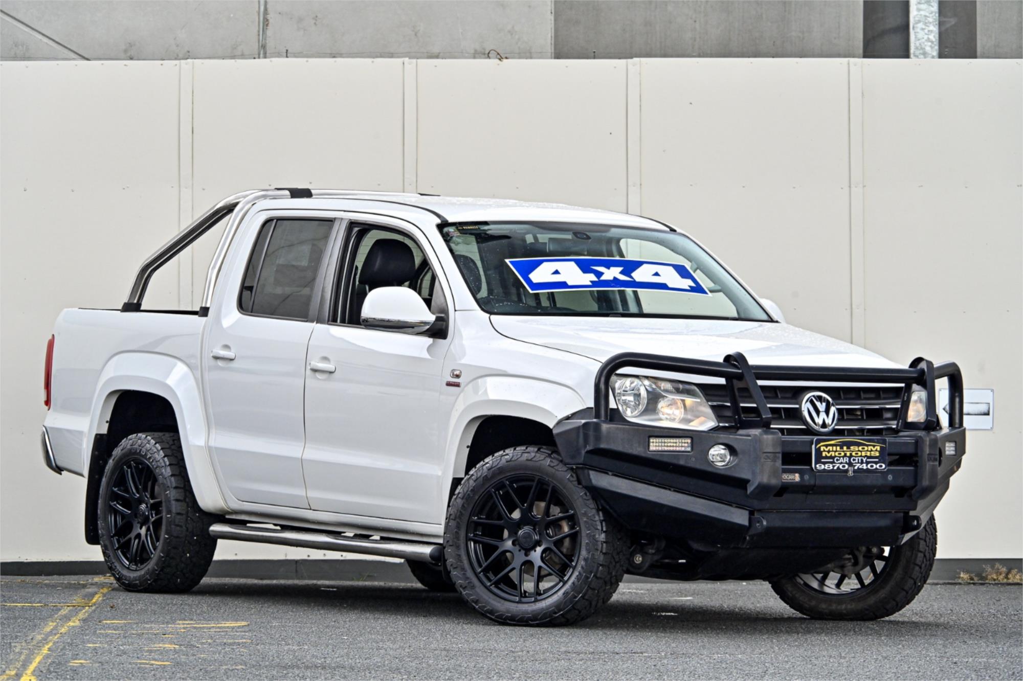 2014 VOLKSWAGEN AMAROK 2H MY13 TDI420 (4x4) 8 SP AUTOMATIC DUAL CAB UTILITY