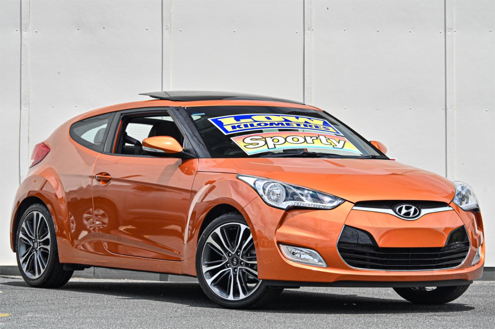2015 HYUNDAI VELOSTER FS4 SERIES 2 + 6 SP AUTO DUAL CLUTCH 3D COUPE