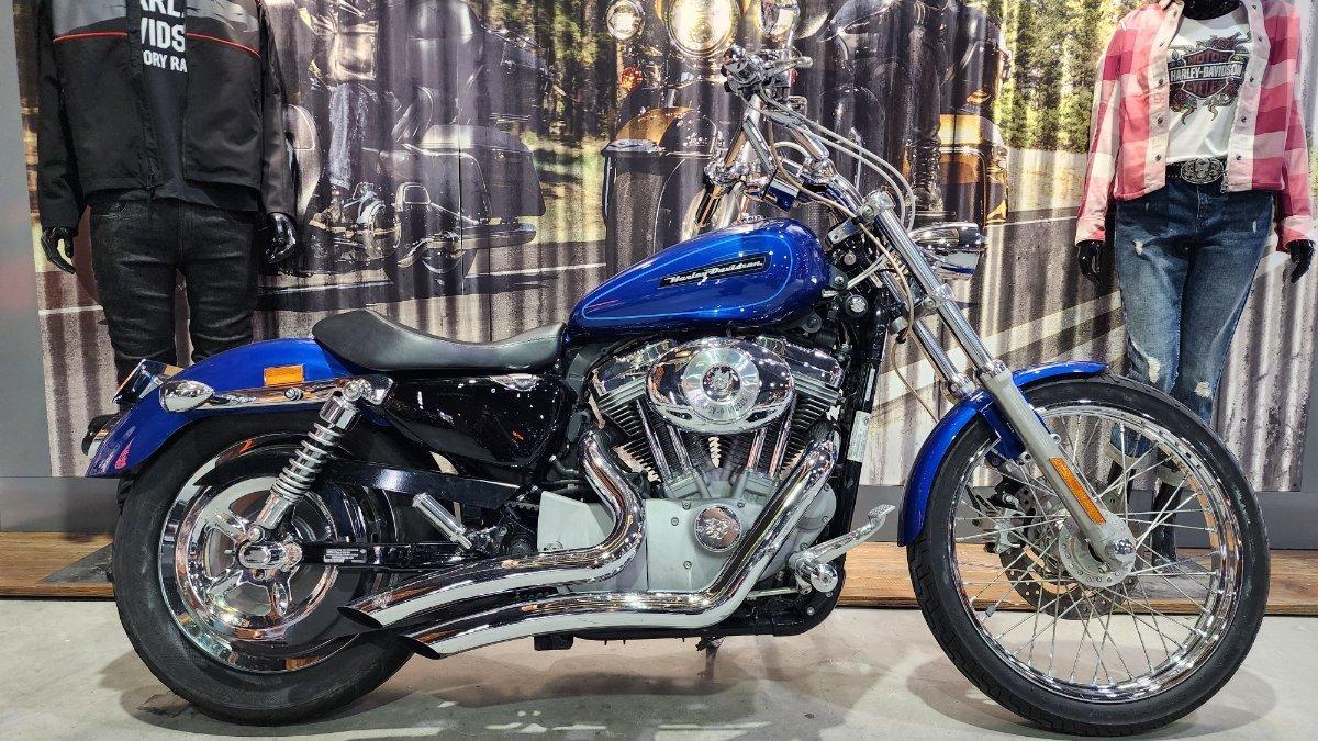 2010 HARLEY-DAVIDSON XL883C SPORTSTER CUSTOM CRUISER