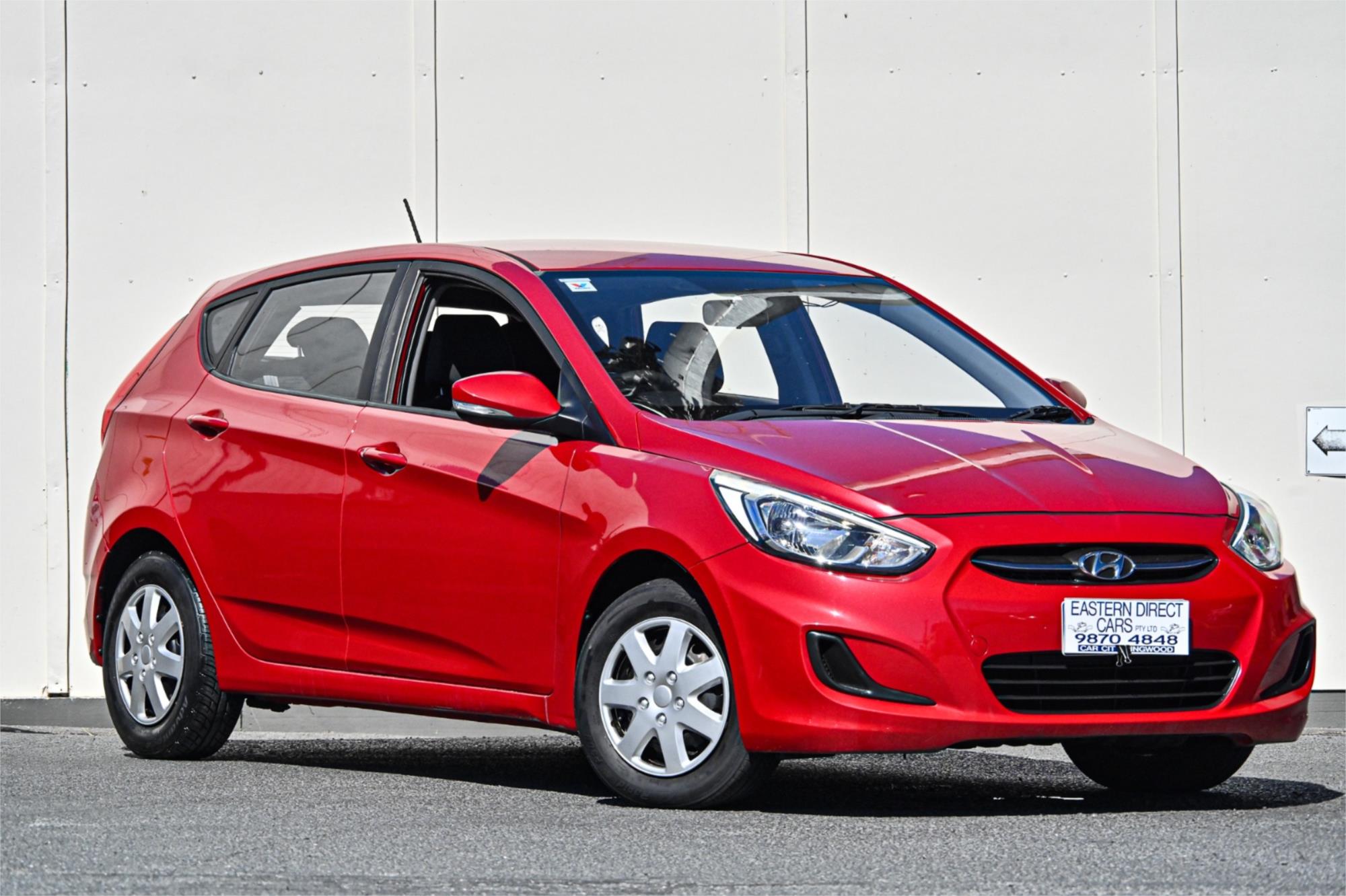 2016 HYUNDAI ACCENT RB3 MY16 ACTIVE CVT AUTO 6 SPEED 5D HATCHBACK