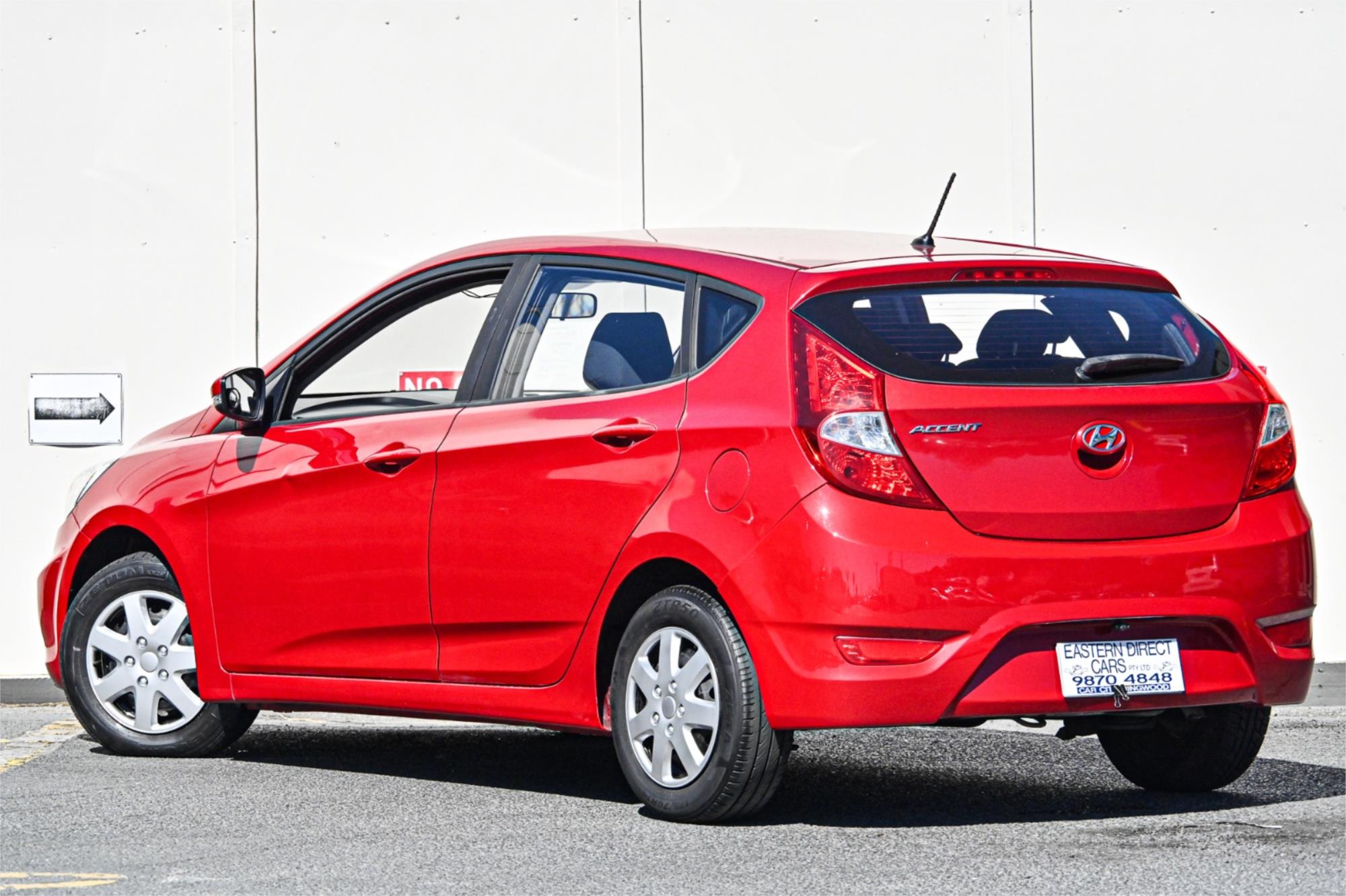 2016 HYUNDAI ACCENT RB3 MY16 ACTIVE CVT AUTO 6 SPEED 5D HATCHBACK