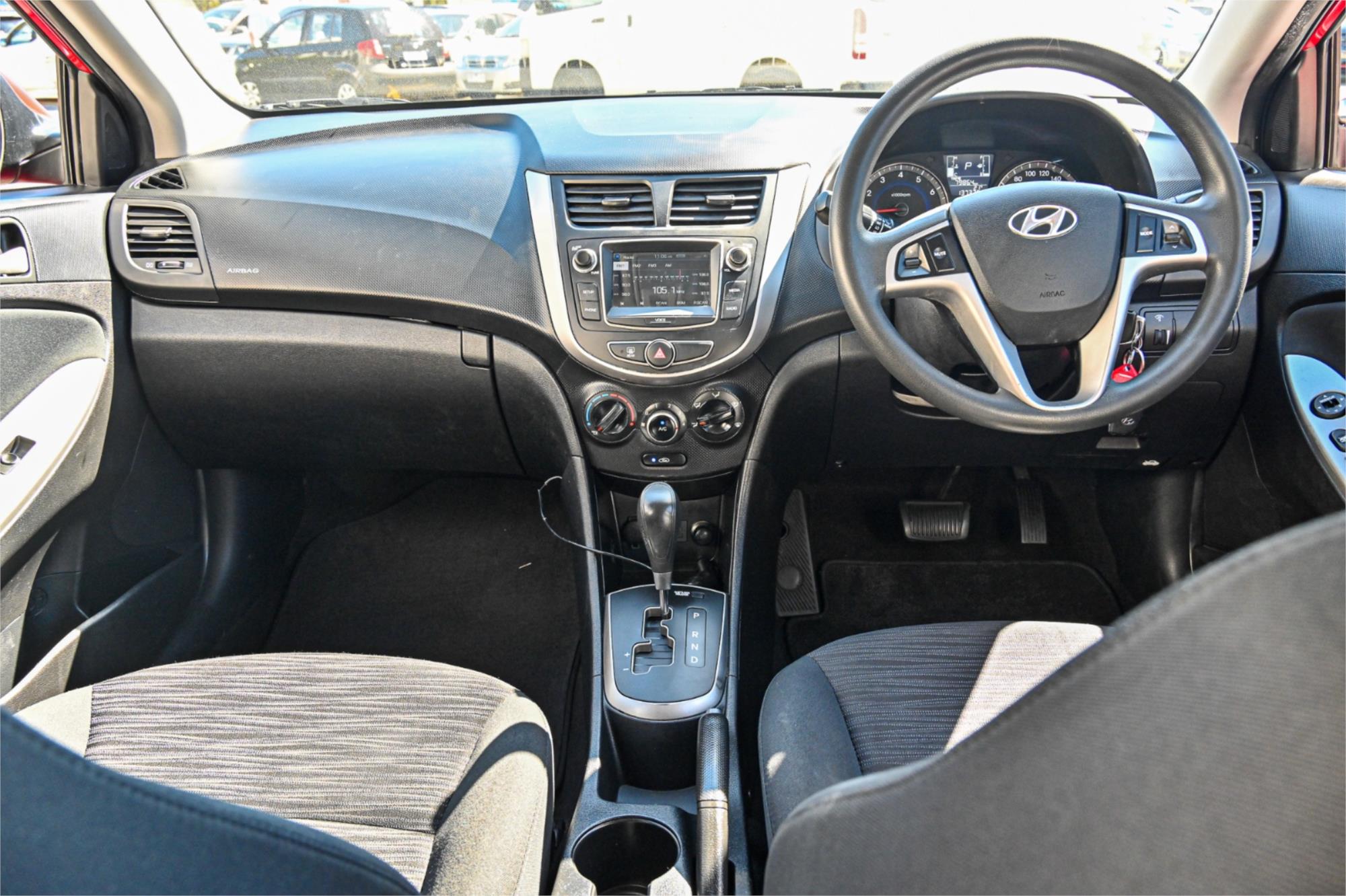 2016 HYUNDAI ACCENT RB3 MY16 ACTIVE CVT AUTO 6 SPEED 5D HATCHBACK