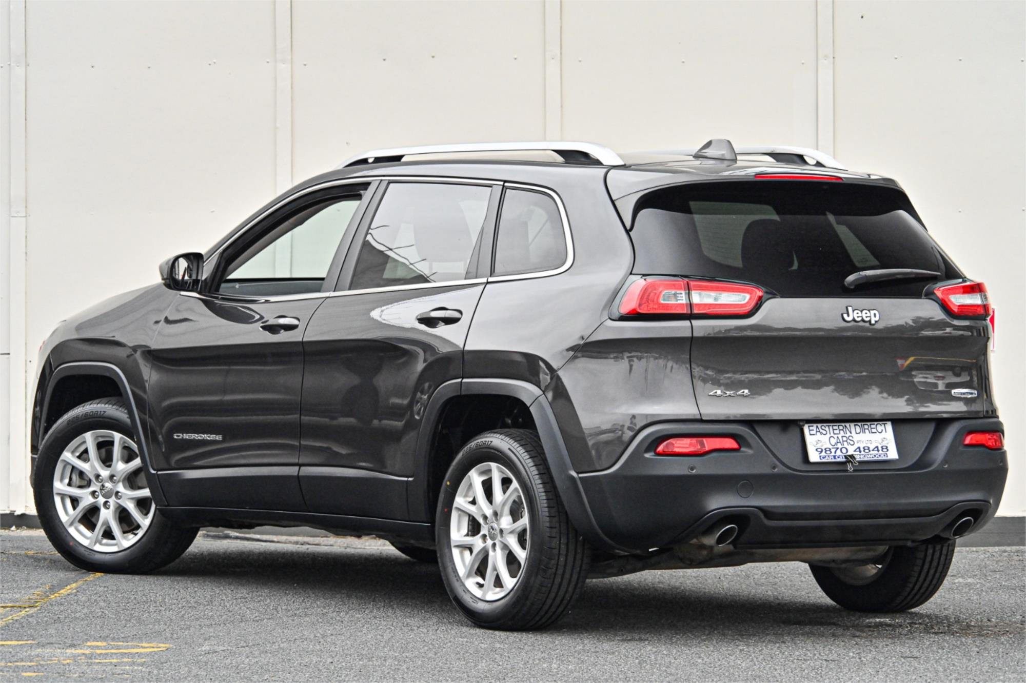 2014 JEEP CHEROKEE KL LONGITUDE (4x4) 9 SP AUTOMATIC 4D WAGON