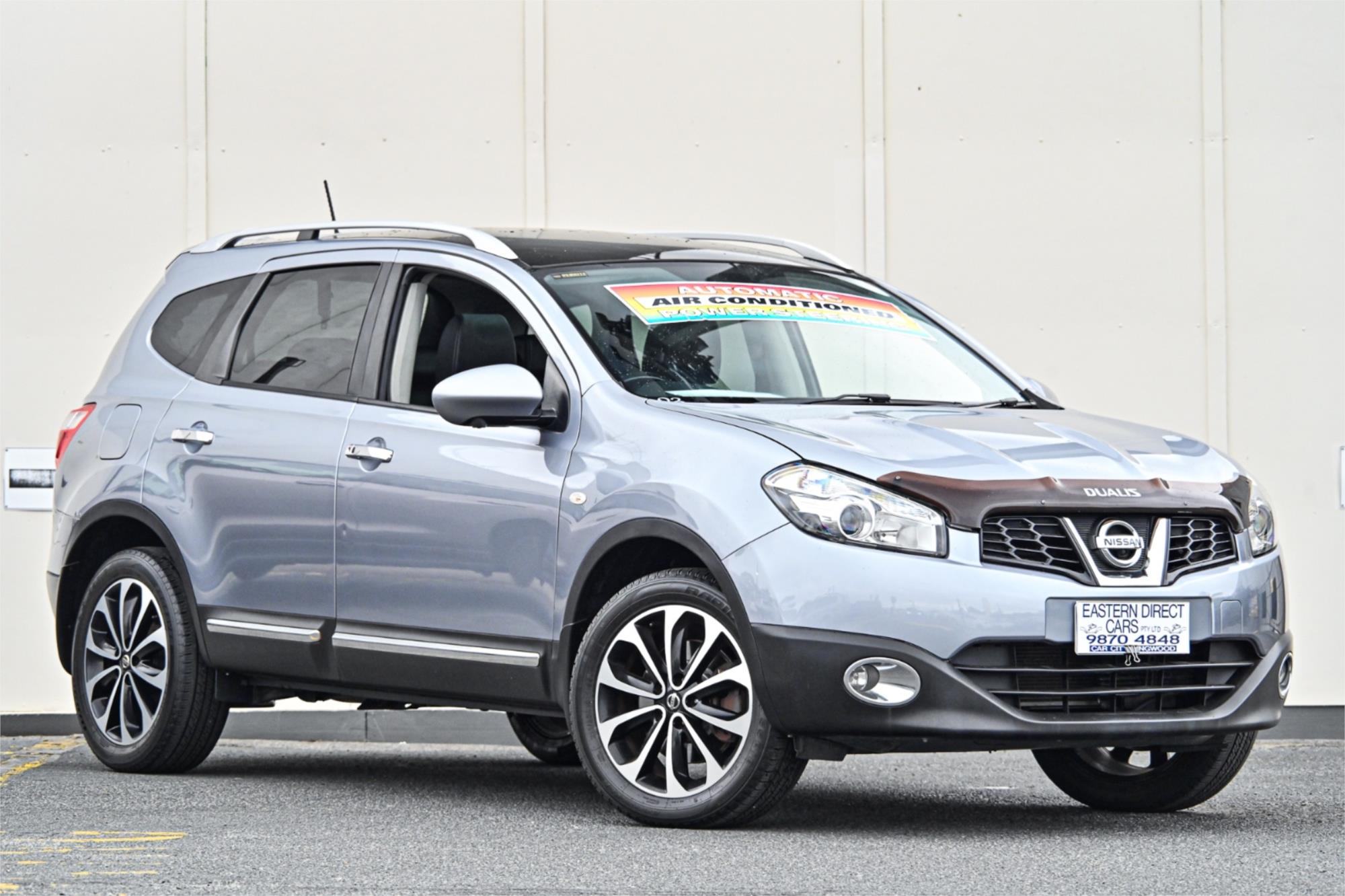 2012 NISSAN DUALIS J10 SERIES II +2 ST (4x2) CVT AUTO 6 SP SEQUENTIAL 4D WAGON