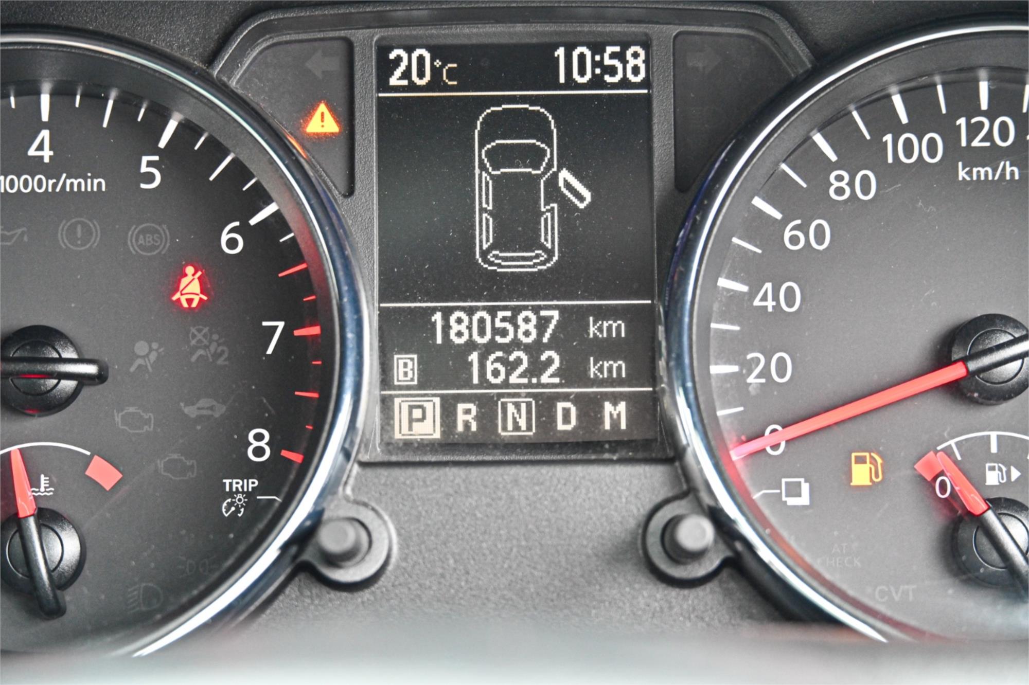 2012 NISSAN DUALIS J10 SERIES II +2 ST (4x2) CVT AUTO 6 SP SEQUENTIAL 4D WAGON