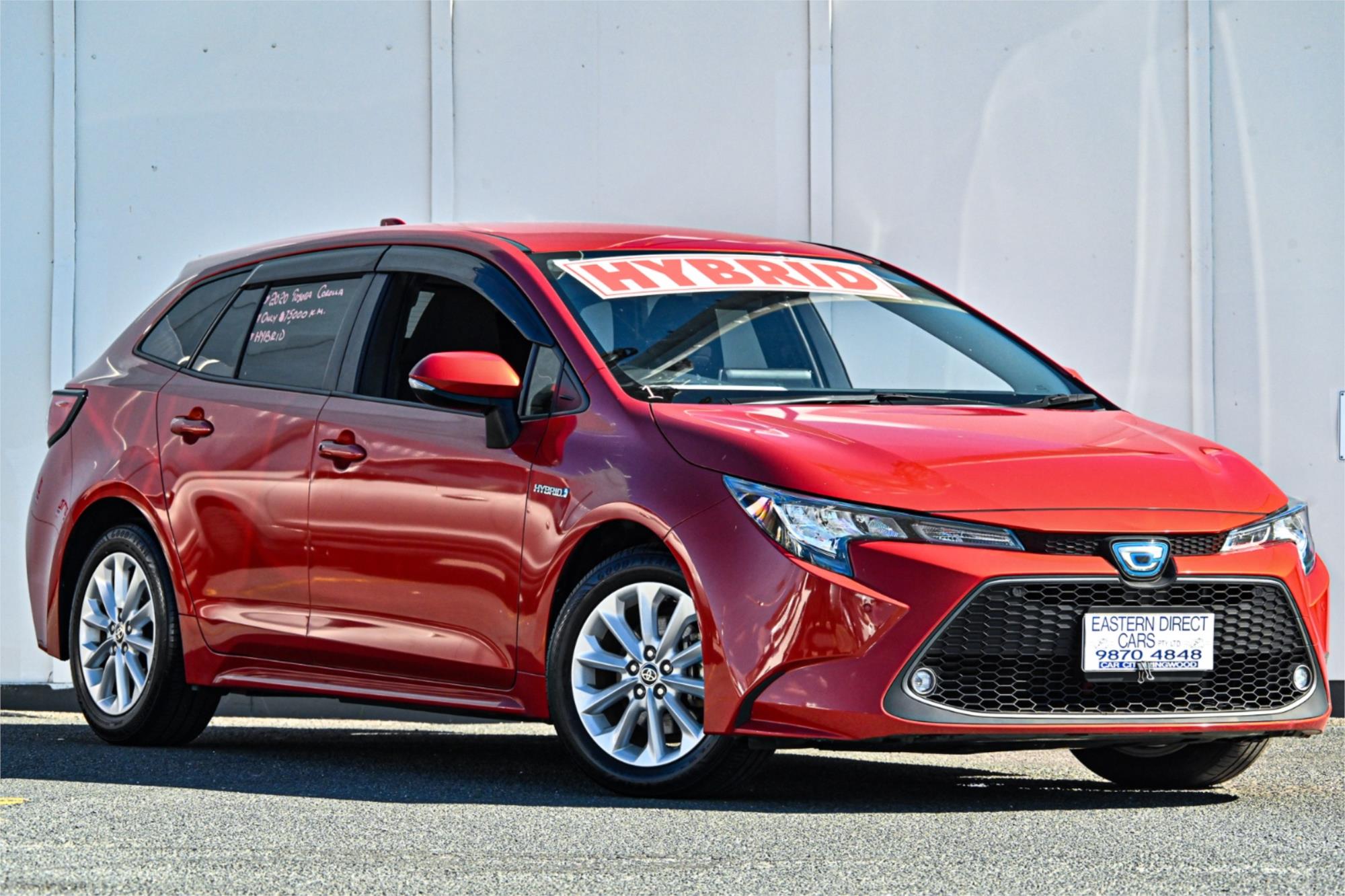 2020 TOYOTA COROLLA ZWE211W TOURING (HYBRID) CONTINUOUS VARIABLE