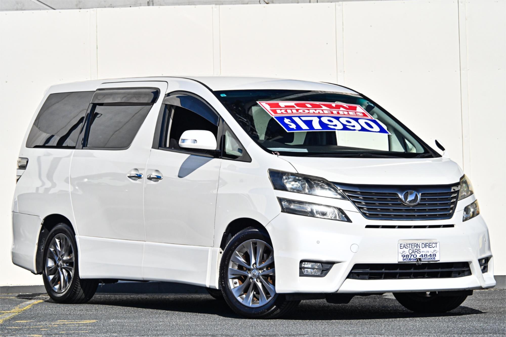 2011 TOYOTA VELLFIRE ANH20W CONTINUOUS VARIABLE 5D WAGON