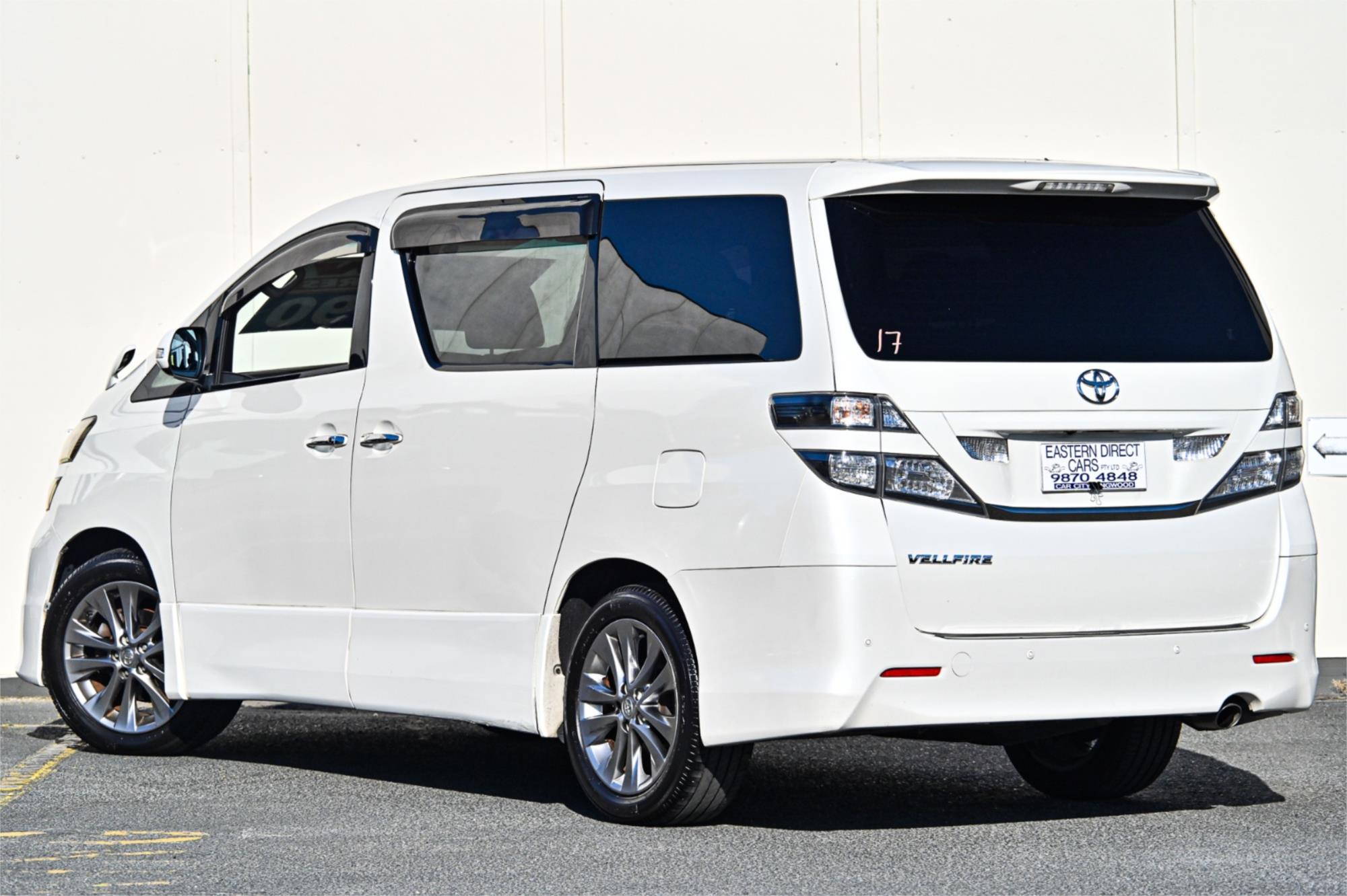 2011 TOYOTA VELLFIRE ANH20W CONTINUOUS VARIABLE 5D WAGON