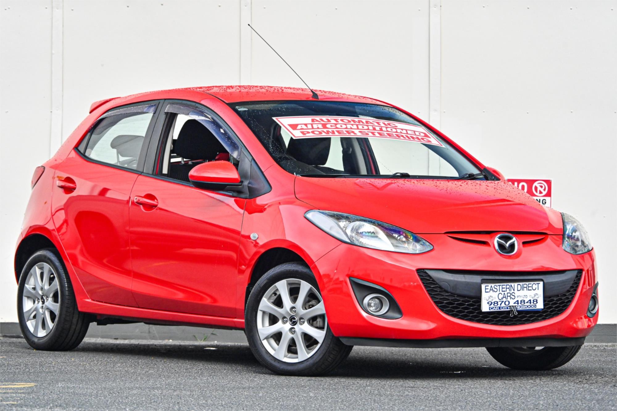 2013 MAZDA MAZDA2 DE MY12 NEO 4 SP AUTOMATIC 5D HATCHBACK