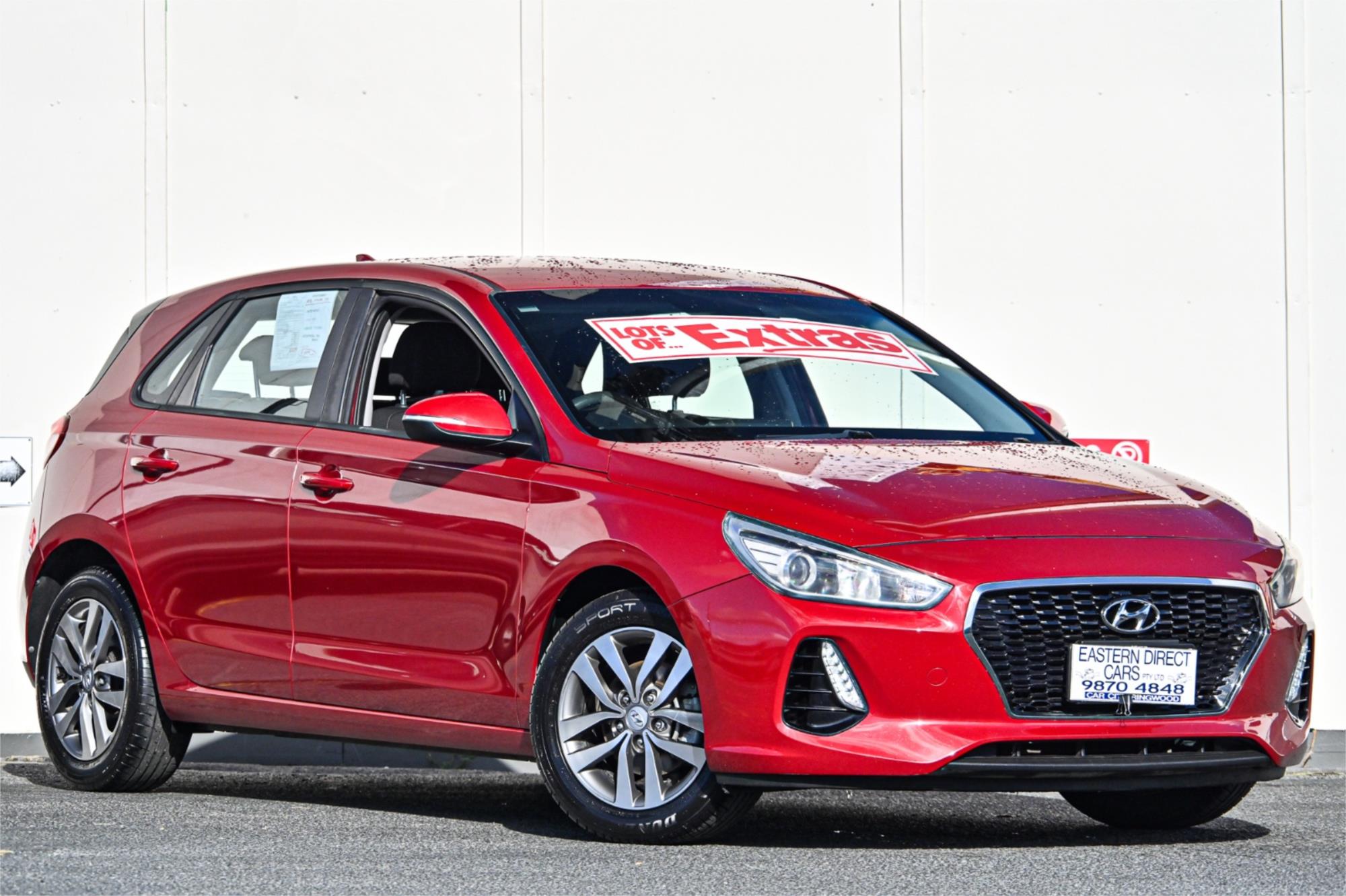 2017 HYUNDAI i30 GD4 SERIES 2 UPDATE ACTIVE 6 SP AUTOMATIC 5D HATCHBACK