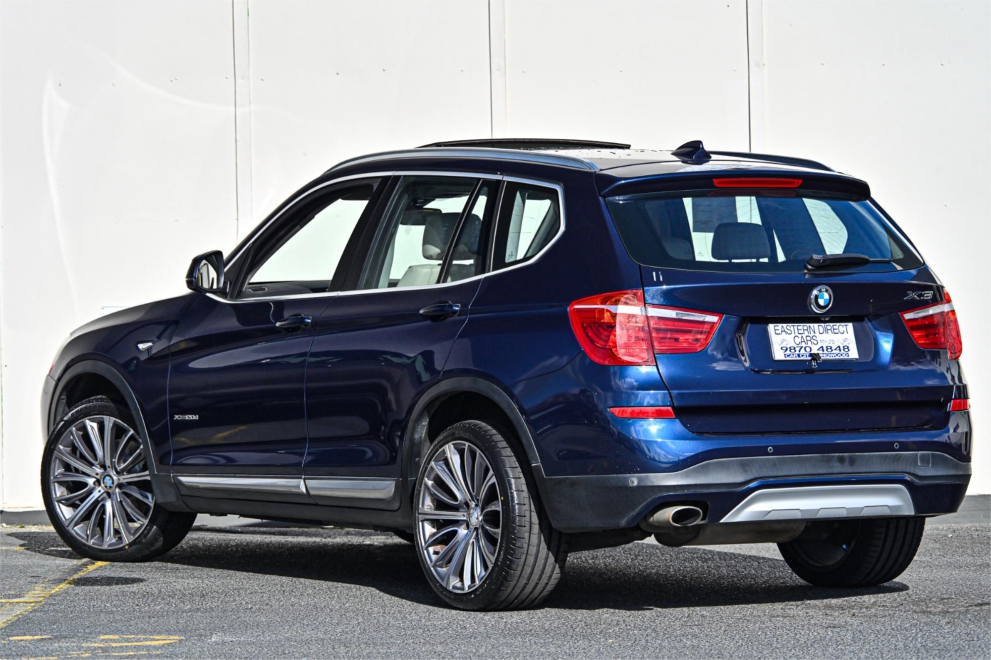 2015 BMW X3 F25 MY15 xDRIVE20d 8 SP AUTOMATIC 4D WAGON