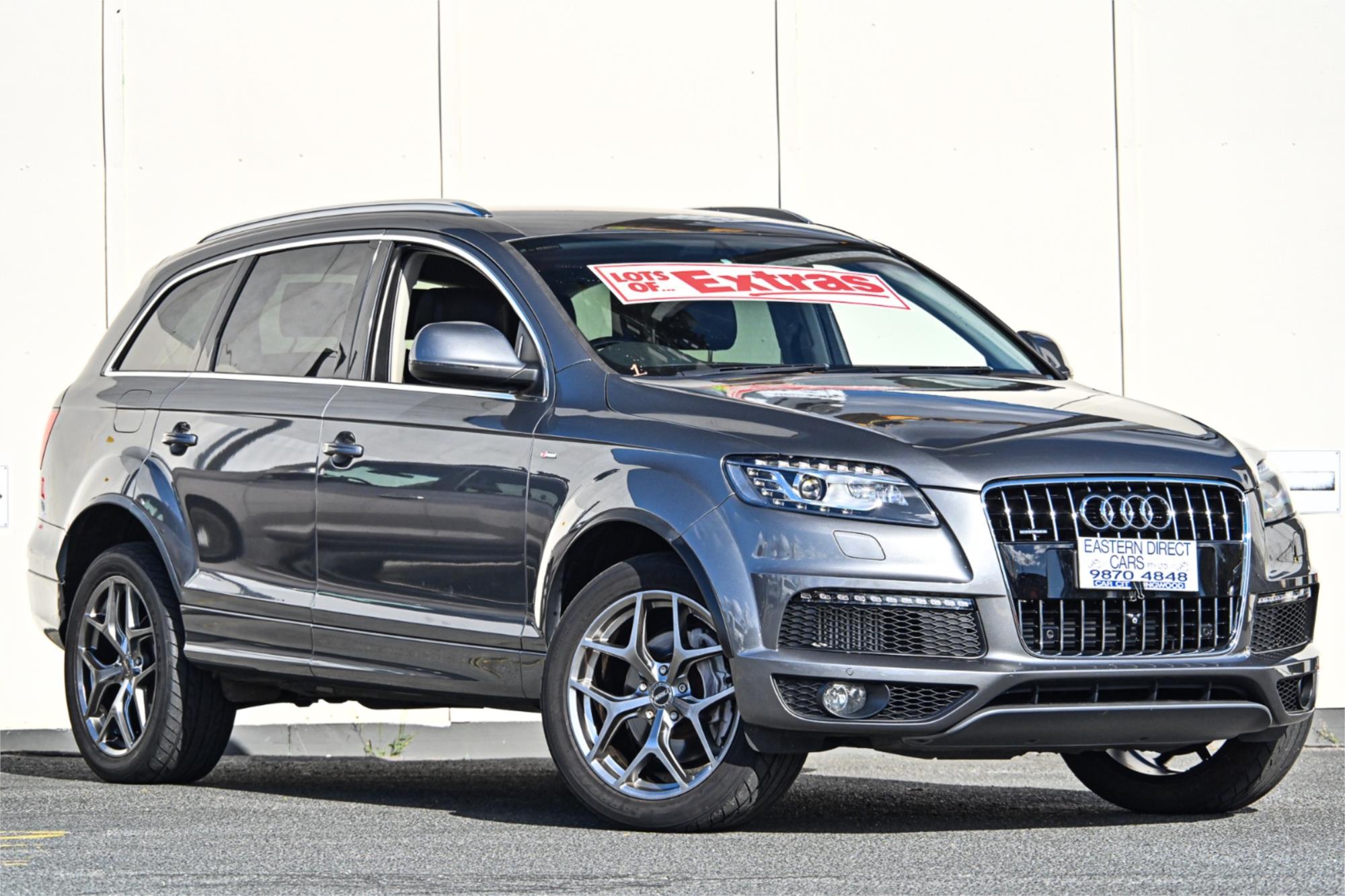 2014 AUDI Q7 MY14 3.0 TDI QUATTRO 8 SP AUTOMATIC TIPTRONIC 4D WAGON