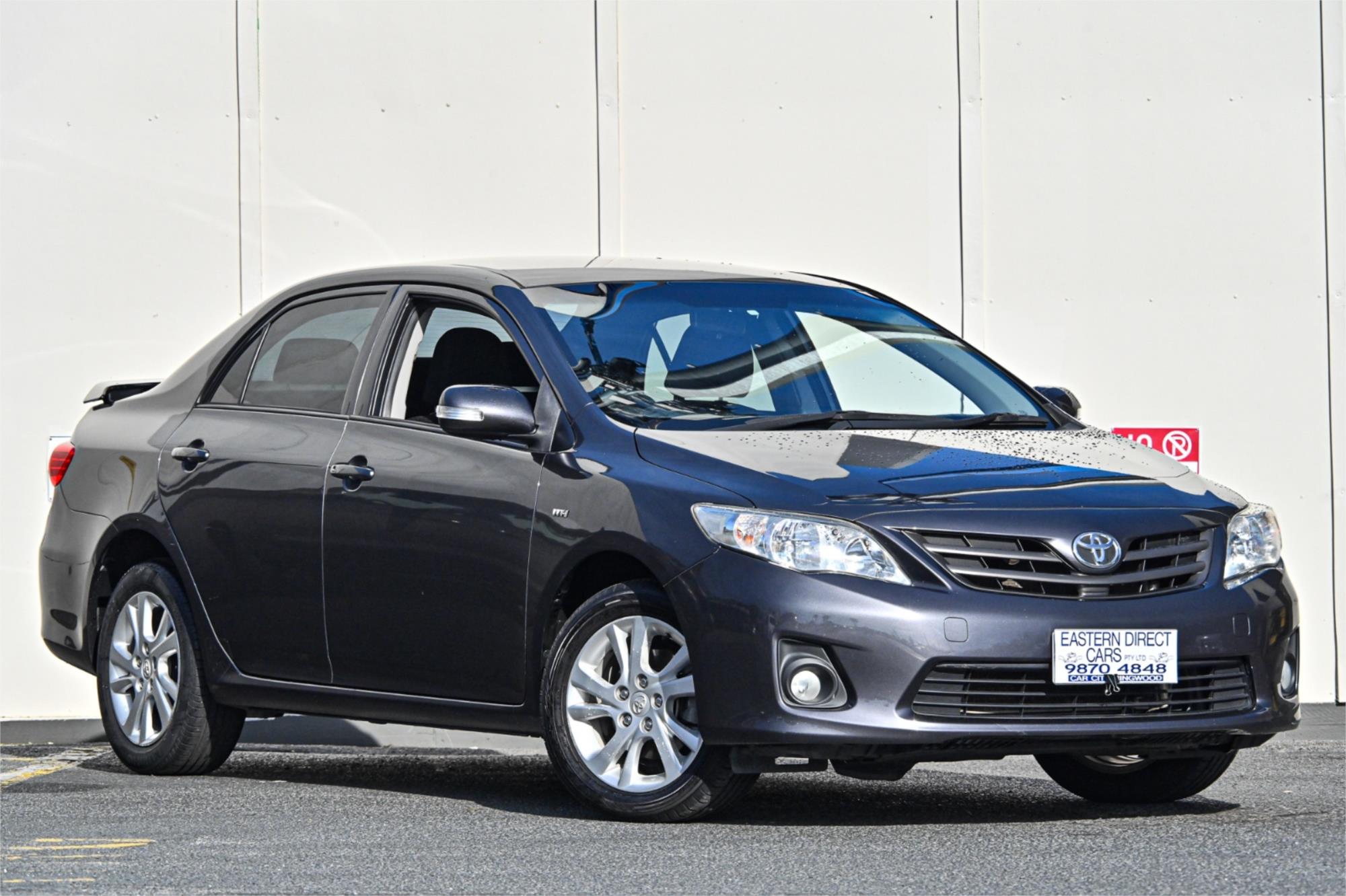 2012 TOYOTA COROLLA ZRE152R MY11 ASCENT 6 SP MANUAL 4D SEDAN