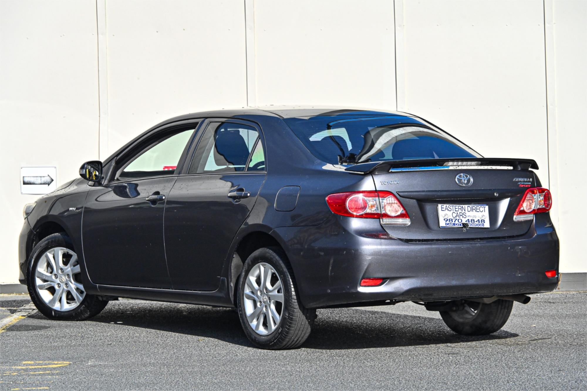 2012 TOYOTA COROLLA ZRE152R MY11 ASCENT 6 SP MANUAL 4D SEDAN