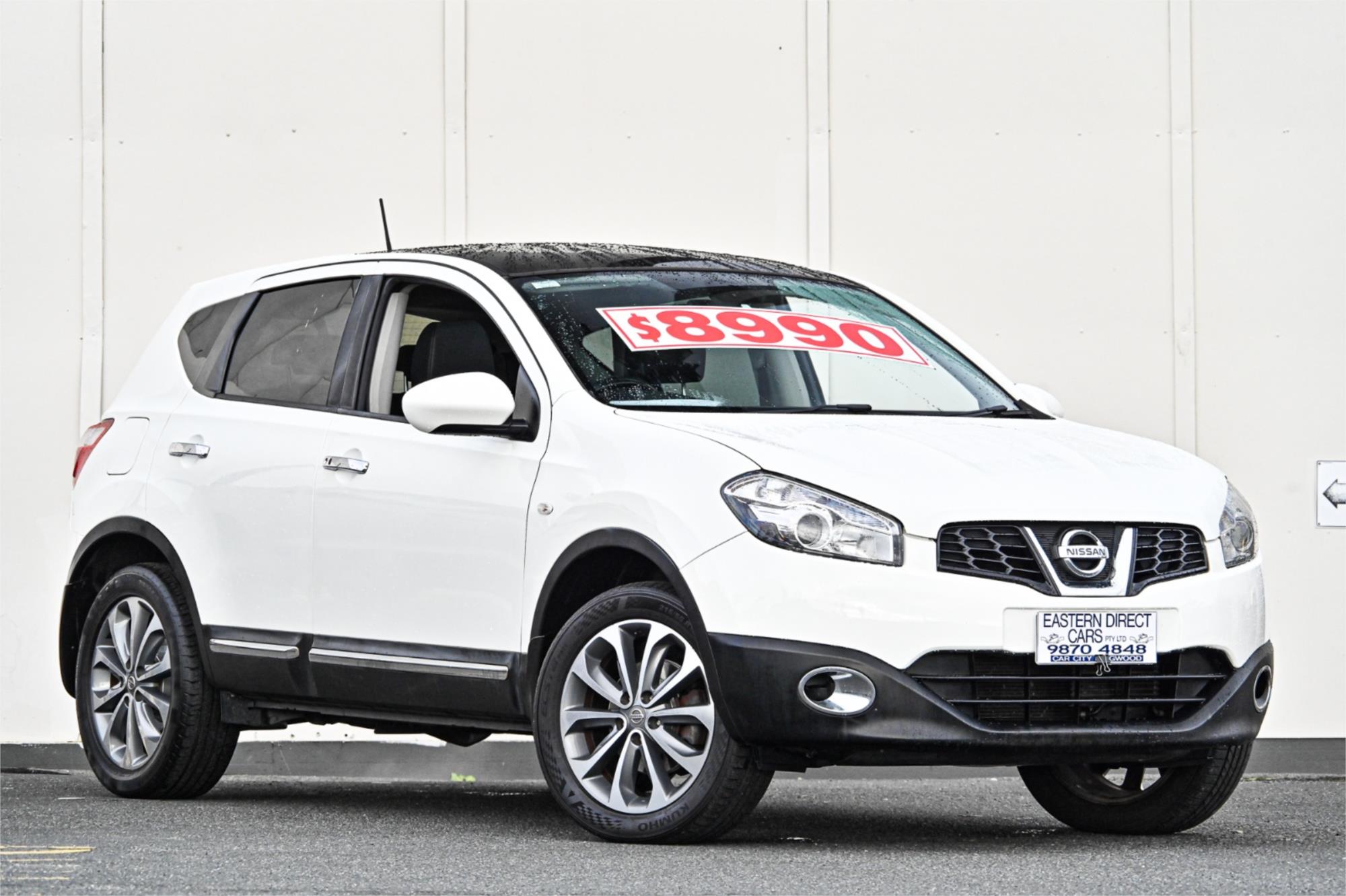 2010 NISSAN DUALIS J10 SERIES II Ti (4x2) CVT AUTO 6 SP SEQUENTIAL 4D WAGON