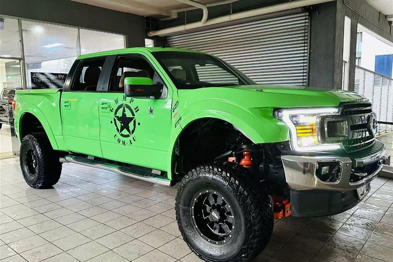 2009 FORD F150 MY10 XLT (4WD) AUTOMATIC DUAL CAB UTILITY