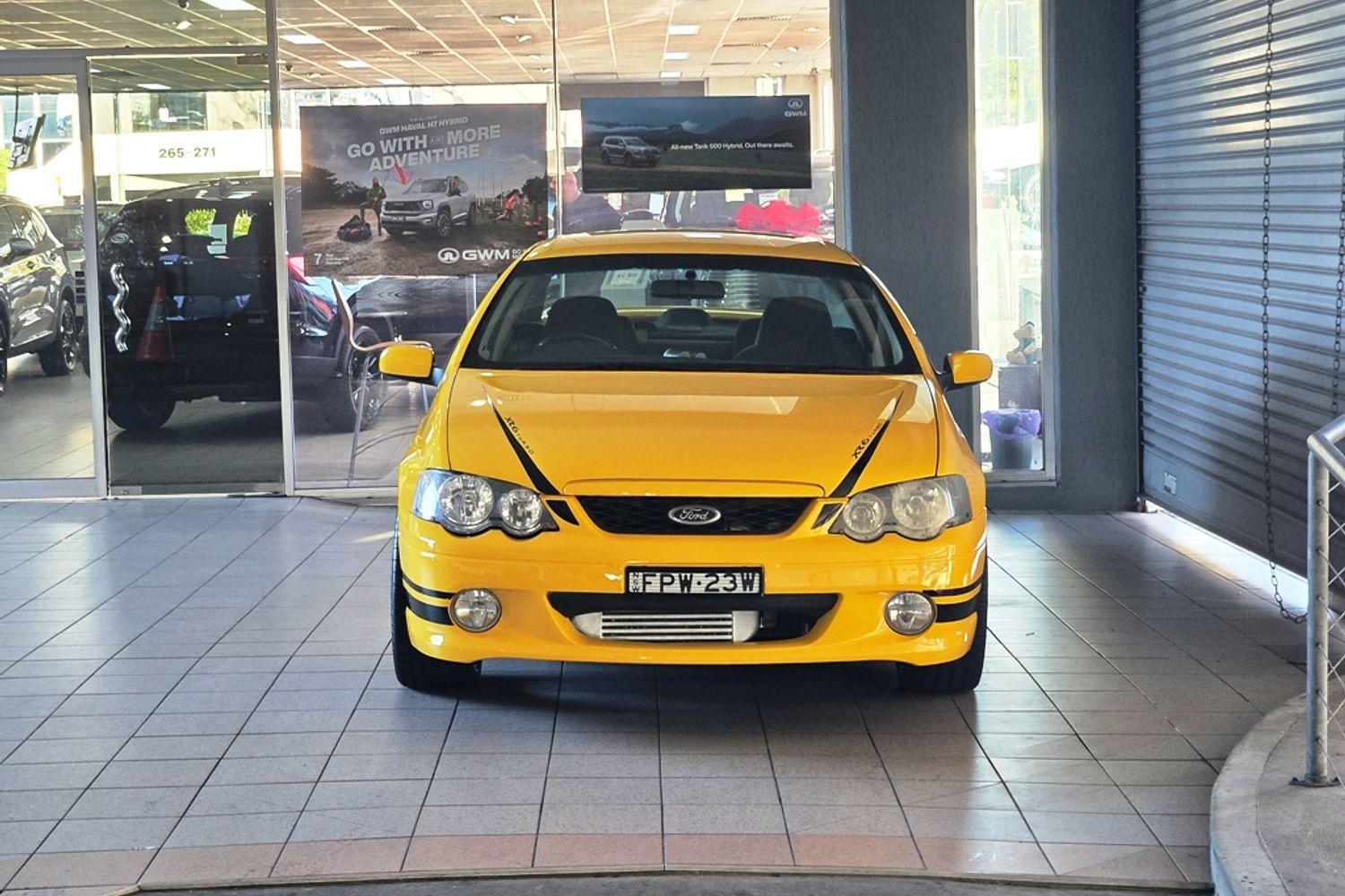 2004 FORD FALCON BA XR6T 5 SP MANUAL 4D SEDAN