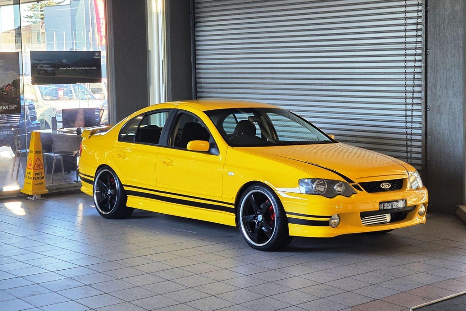 2004 FORD FALCON BA XR6T 5 SP MANUAL 4D SEDAN