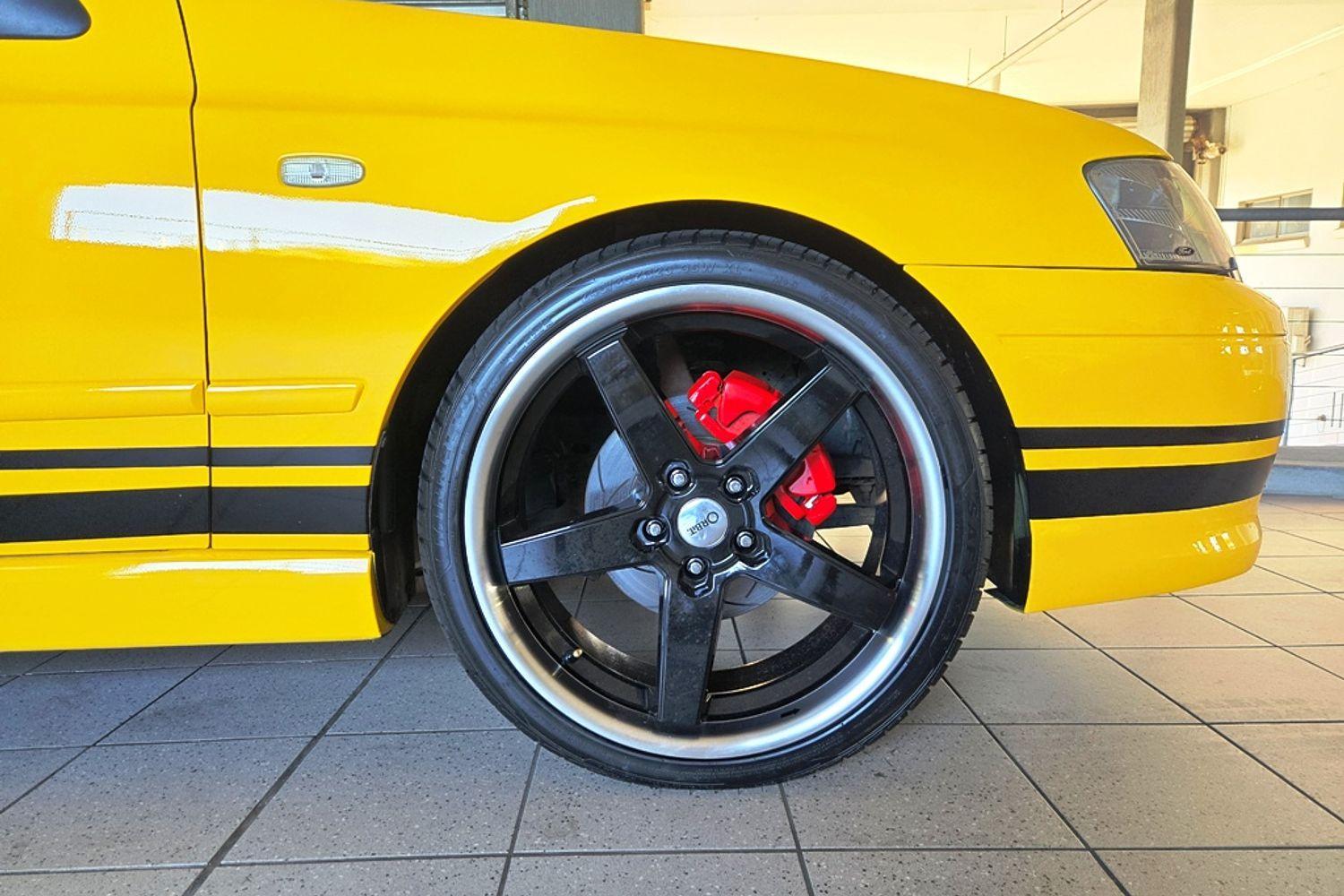 2004 FORD FALCON BA XR6T 5 SP MANUAL 4D SEDAN