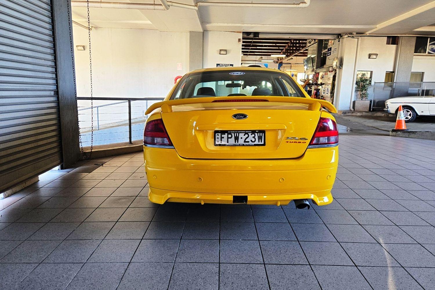 2004 FORD FALCON BA XR6T 5 SP MANUAL 4D SEDAN