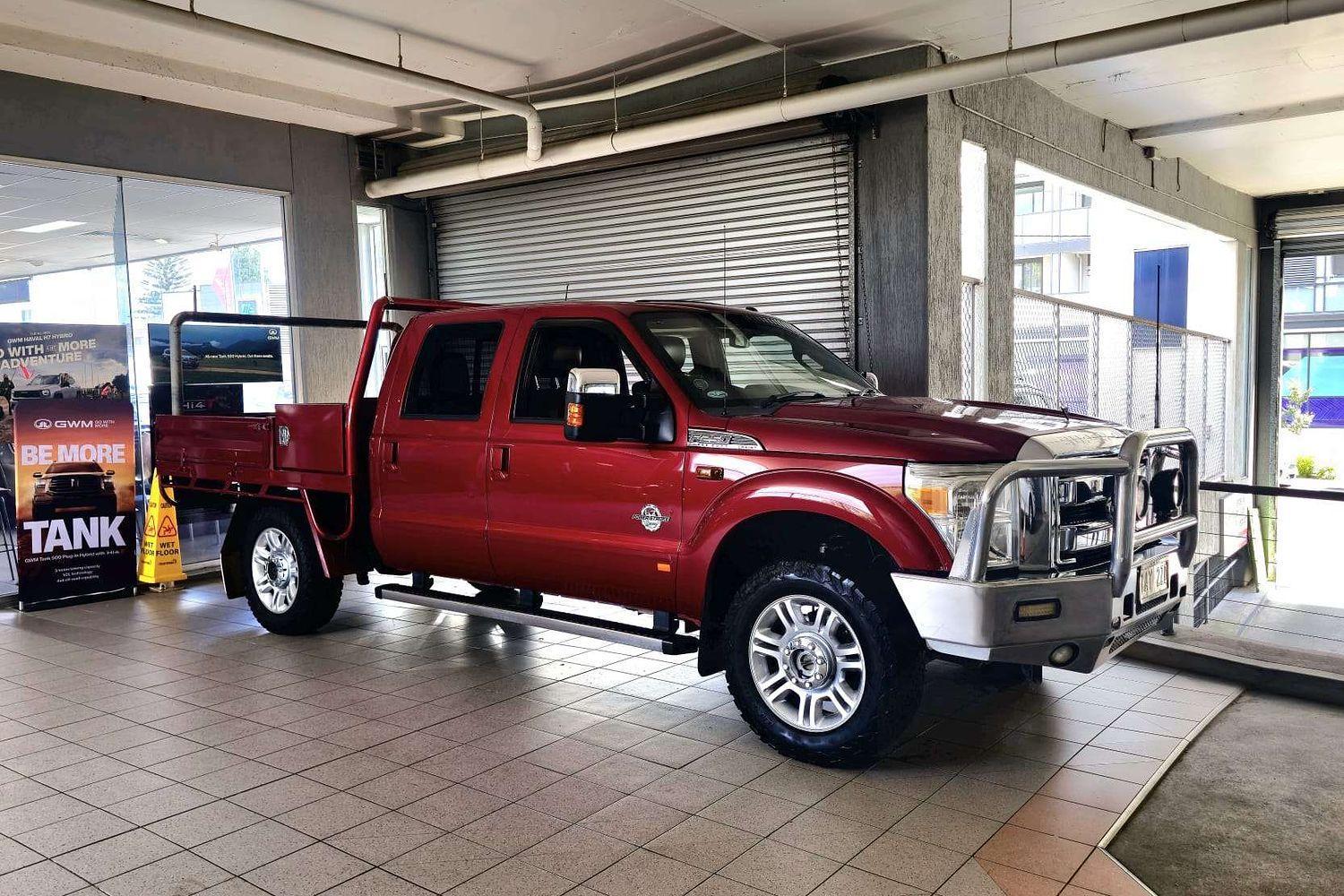 2013 FORD F250 MY13 KING RANCH SWB 4X4 AUTOMATIC PICK UP