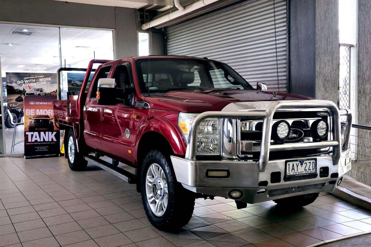 2013 FORD F250 MY13 KING RANCH SWB 4X4 AUTOMATIC PICK UP