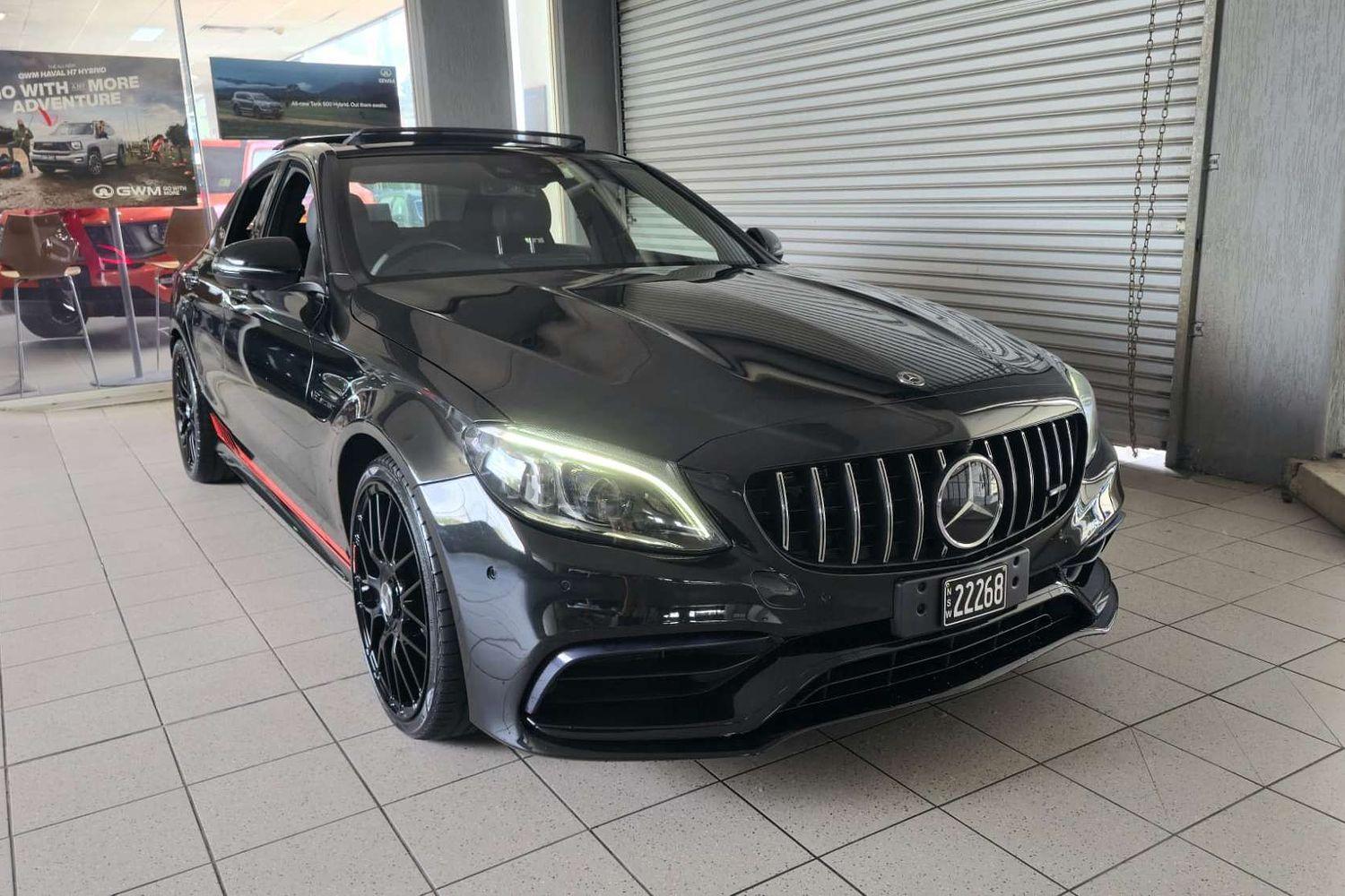 2019 MERCEDES-BENZ C W205 63 AMG AUTOMATIC SEDAN