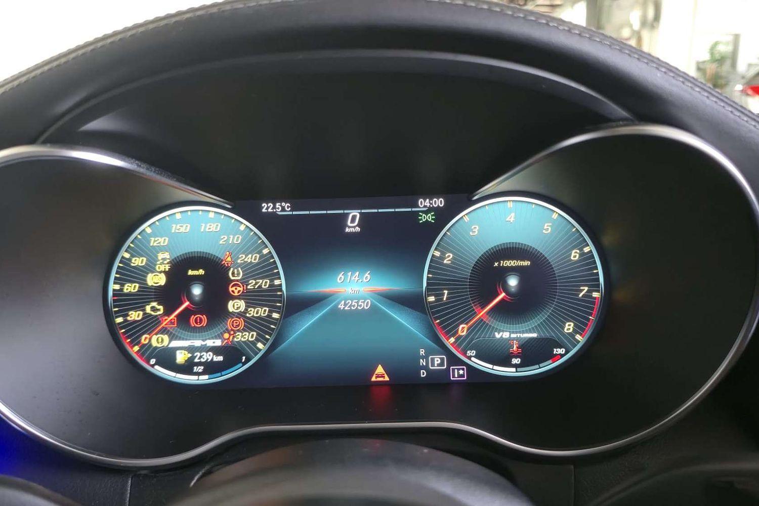 2019 MERCEDES-BENZ C W205 63 AMG AUTOMATIC SEDAN