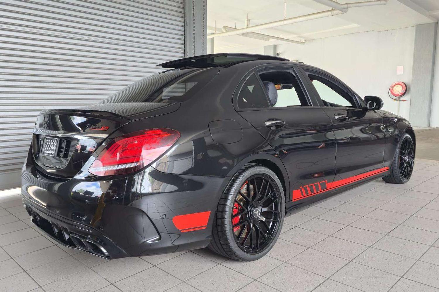 2019 MERCEDES-BENZ C W205 63 AMG AUTOMATIC SEDAN
