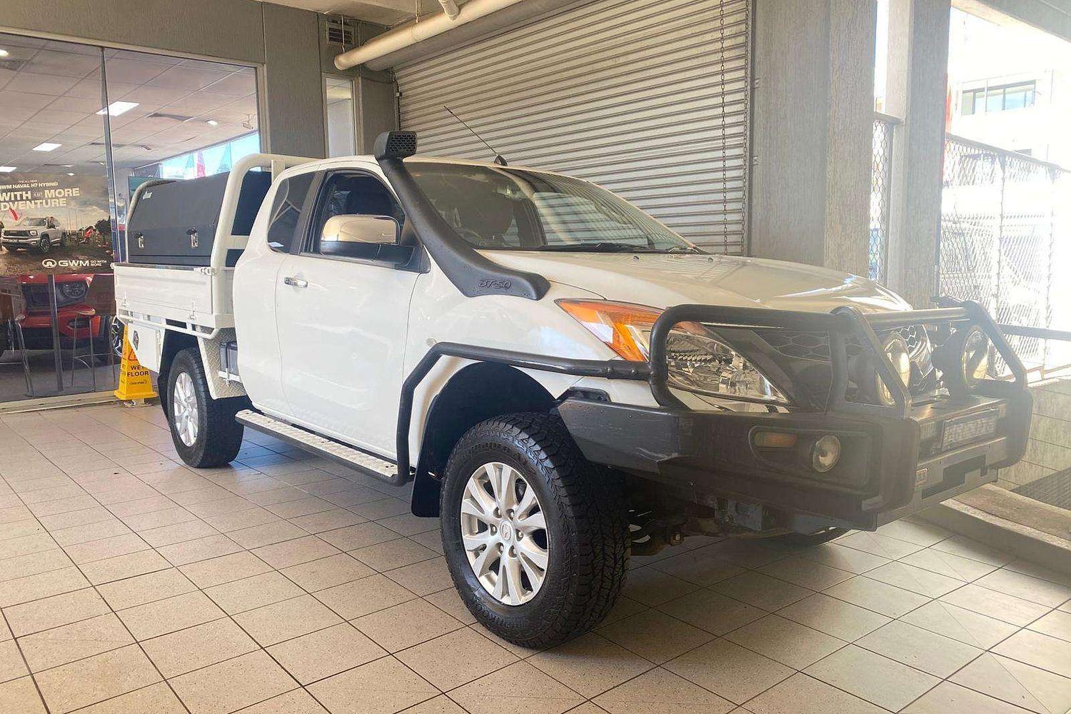 2013 MAZDA BT-50 XTR (4x4) 6 SP AUTOMATIC DUAL CAB UTILITY