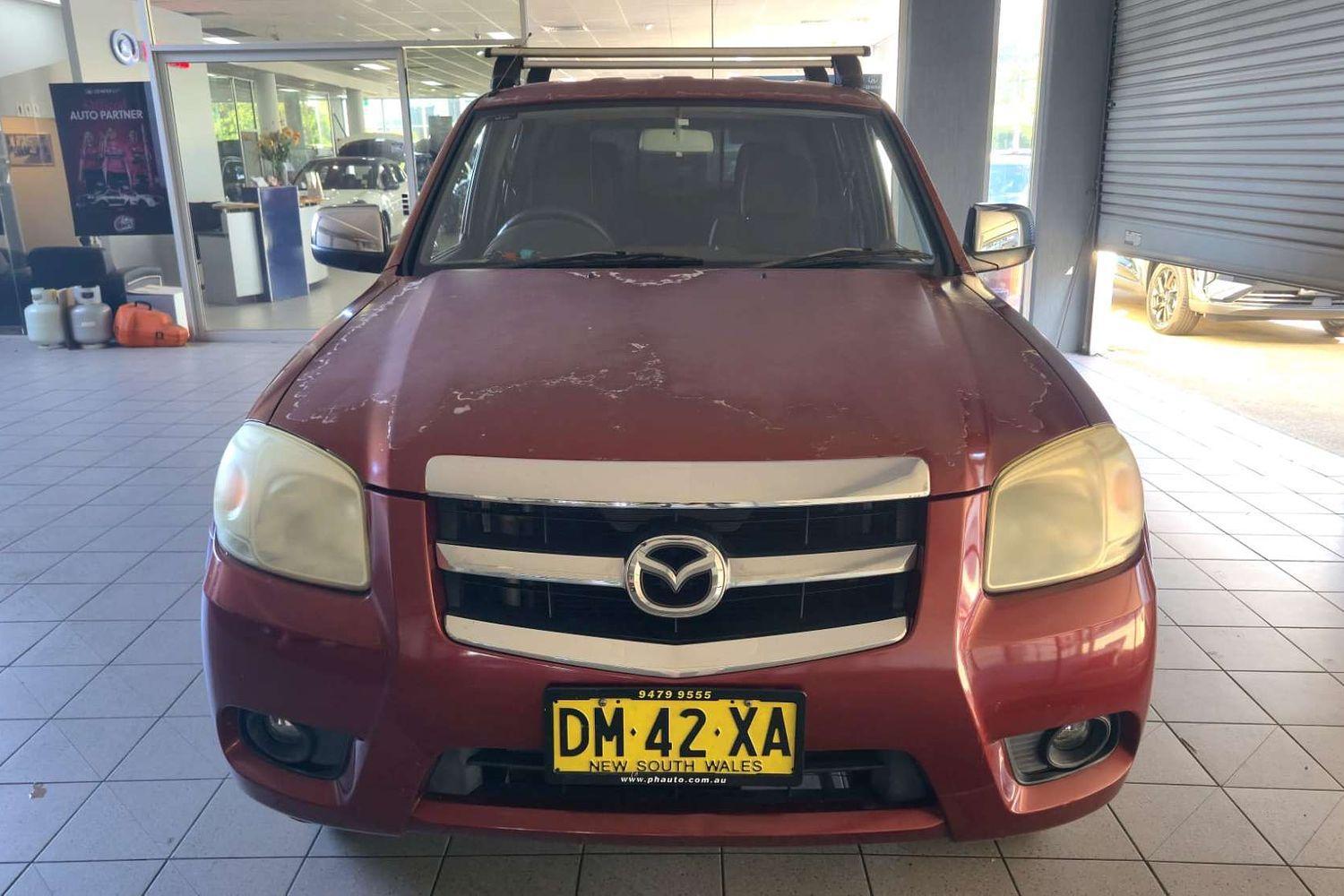 2010 MAZDA BT-50 09 UPGRADE BOSS B3000 SDX (4x4) 5 SP MANUAL DUAL CAB P/UP