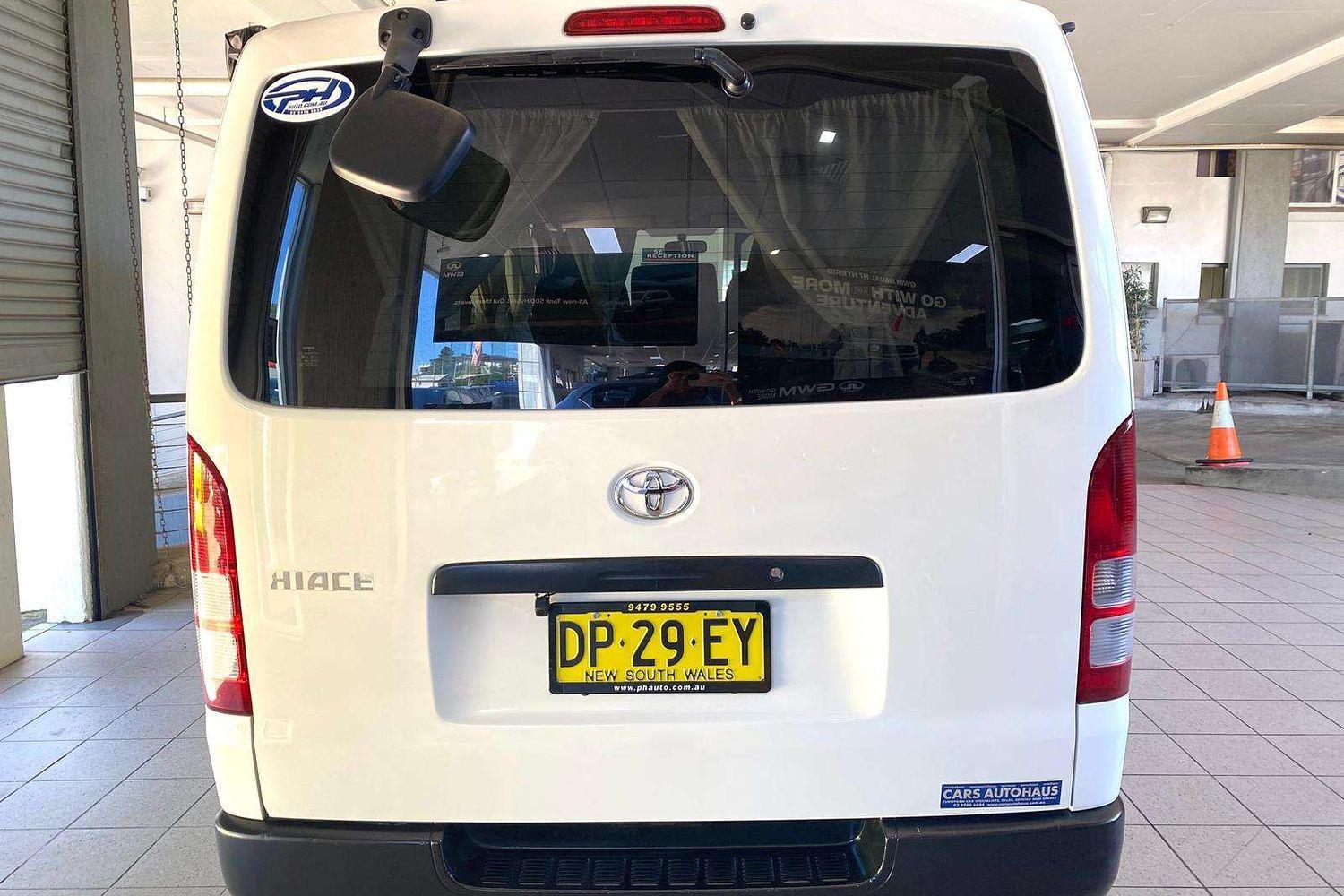 2017 TOYOTA HIACE KDH201 DX LONG 4 SP AUTOMATIC