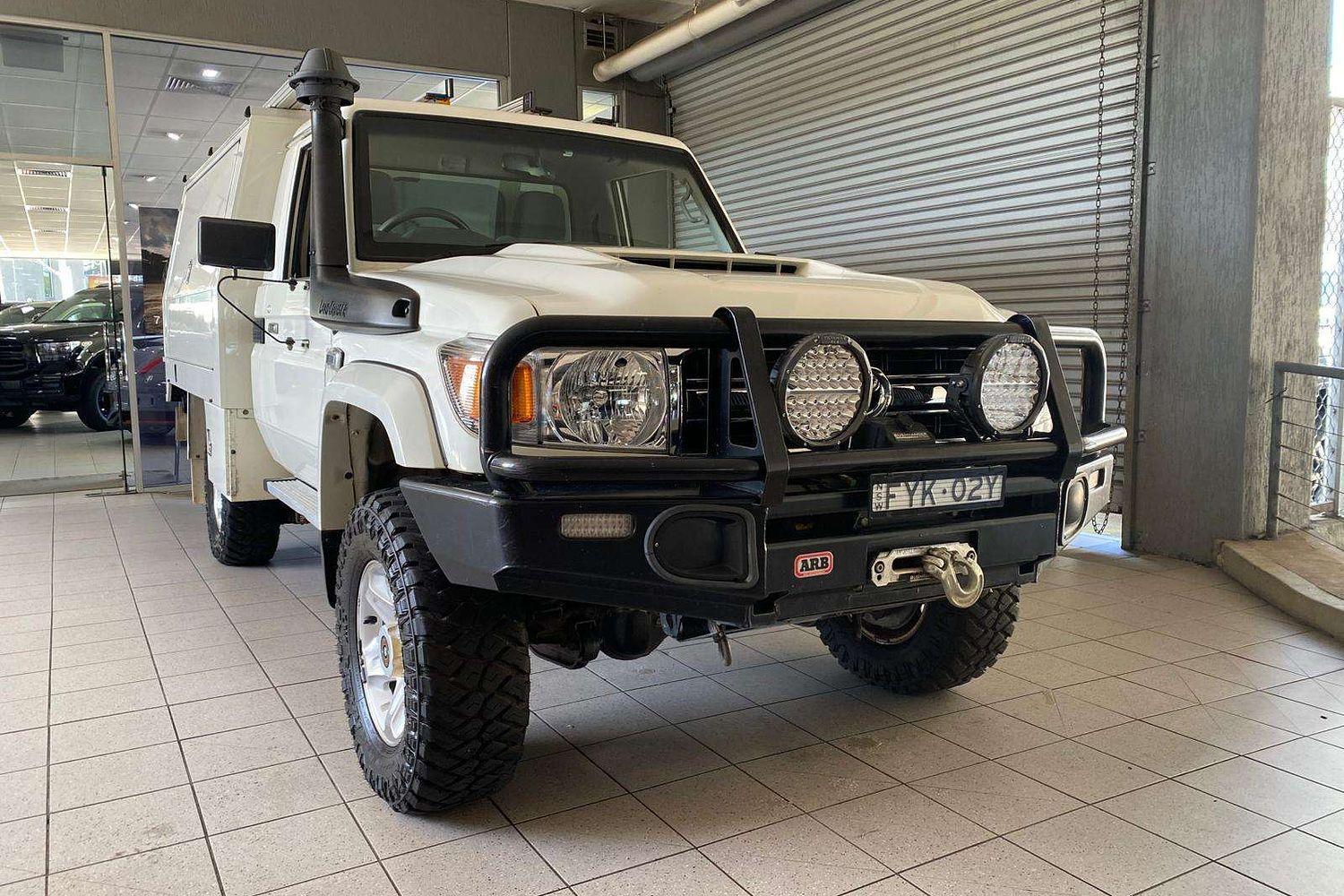 2021 TOYOTA LANDCRUISER 70 SERIES VDJ79R GXL 5 SP MANUAL C/CHAS