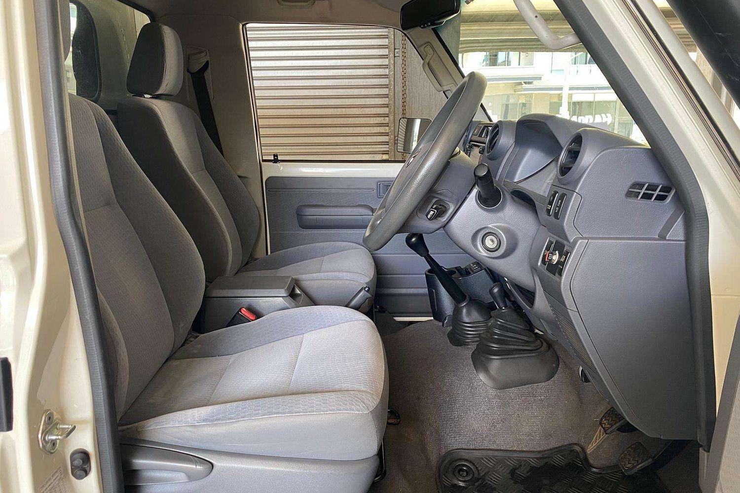 2021 TOYOTA LANDCRUISER 70 SERIES VDJ79R GXL 5 SP MANUAL C/CHAS