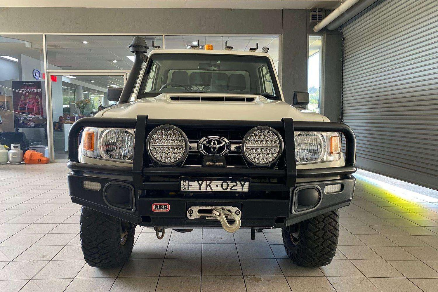 2021 TOYOTA LANDCRUISER 70 SERIES VDJ79R GXL 5 SP MANUAL C/CHAS