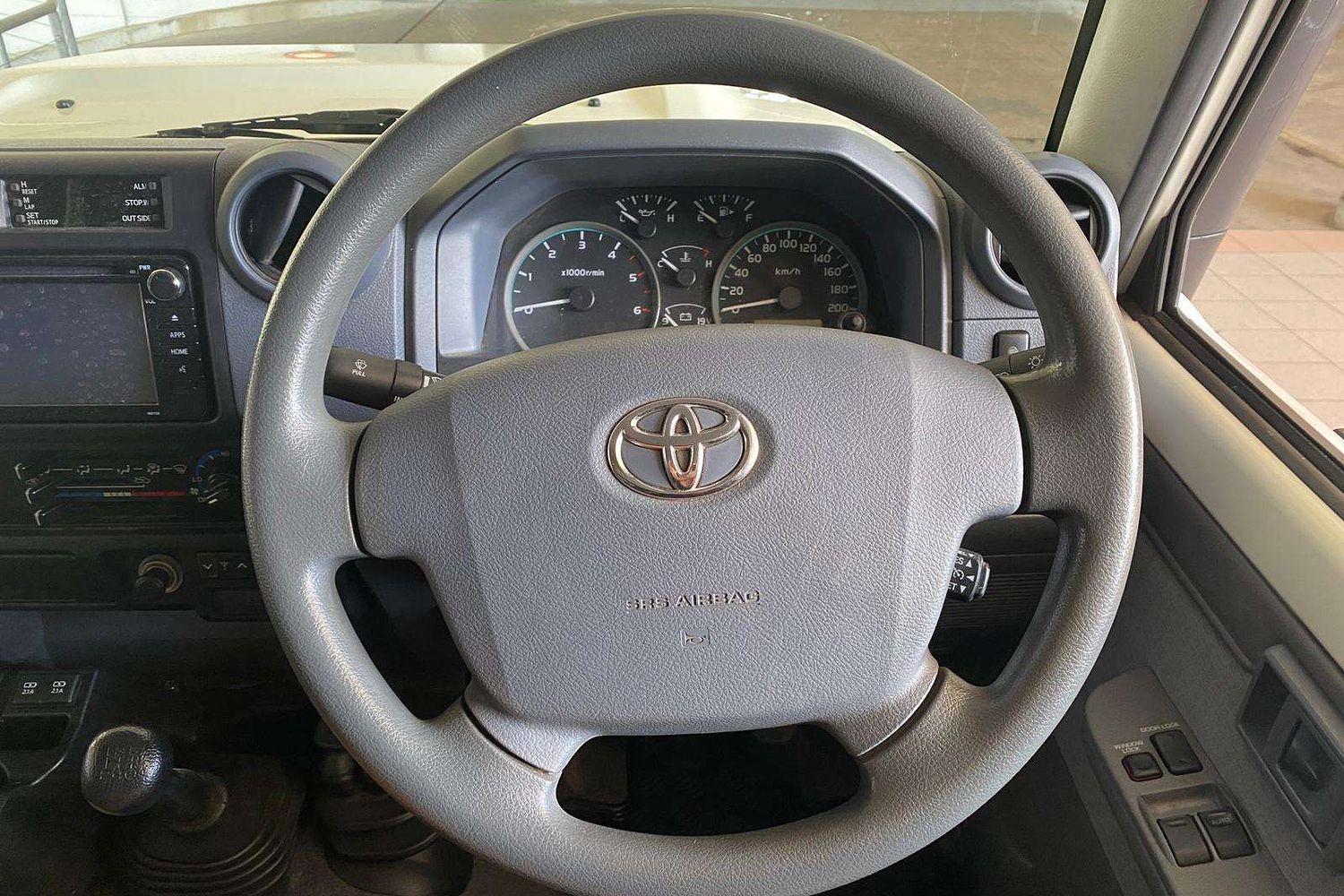 2021 TOYOTA LANDCRUISER 70 SERIES VDJ79R GXL 5 SP MANUAL C/CHAS
