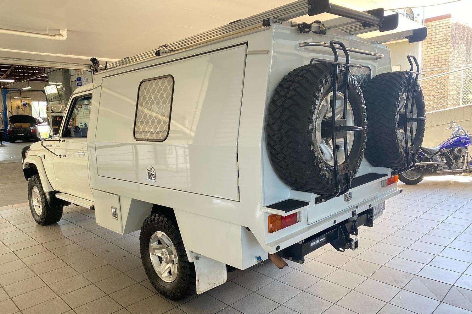 2021 TOYOTA LANDCRUISER 70 SERIES VDJ79R GXL 5 SP MANUAL C/CHAS