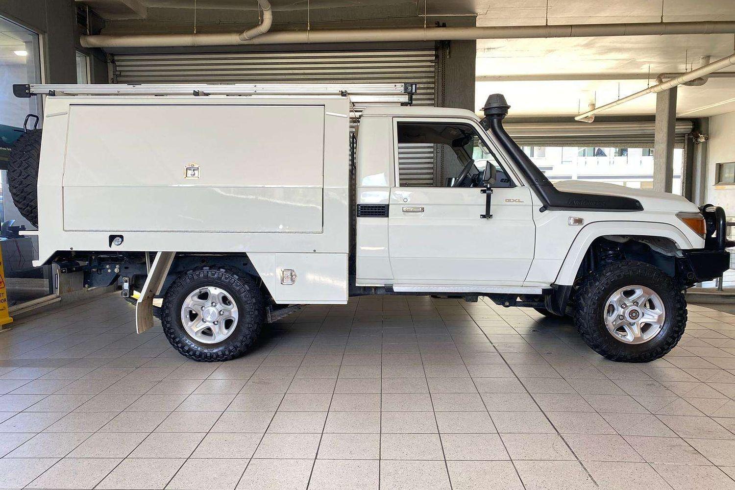 2021 TOYOTA LANDCRUISER 70 SERIES VDJ79R GXL 5 SP MANUAL C/CHAS