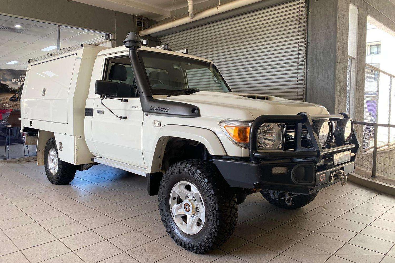 2021 TOYOTA LANDCRUISER 70 SERIES VDJ79R GXL 5 SP MANUAL C/CHAS