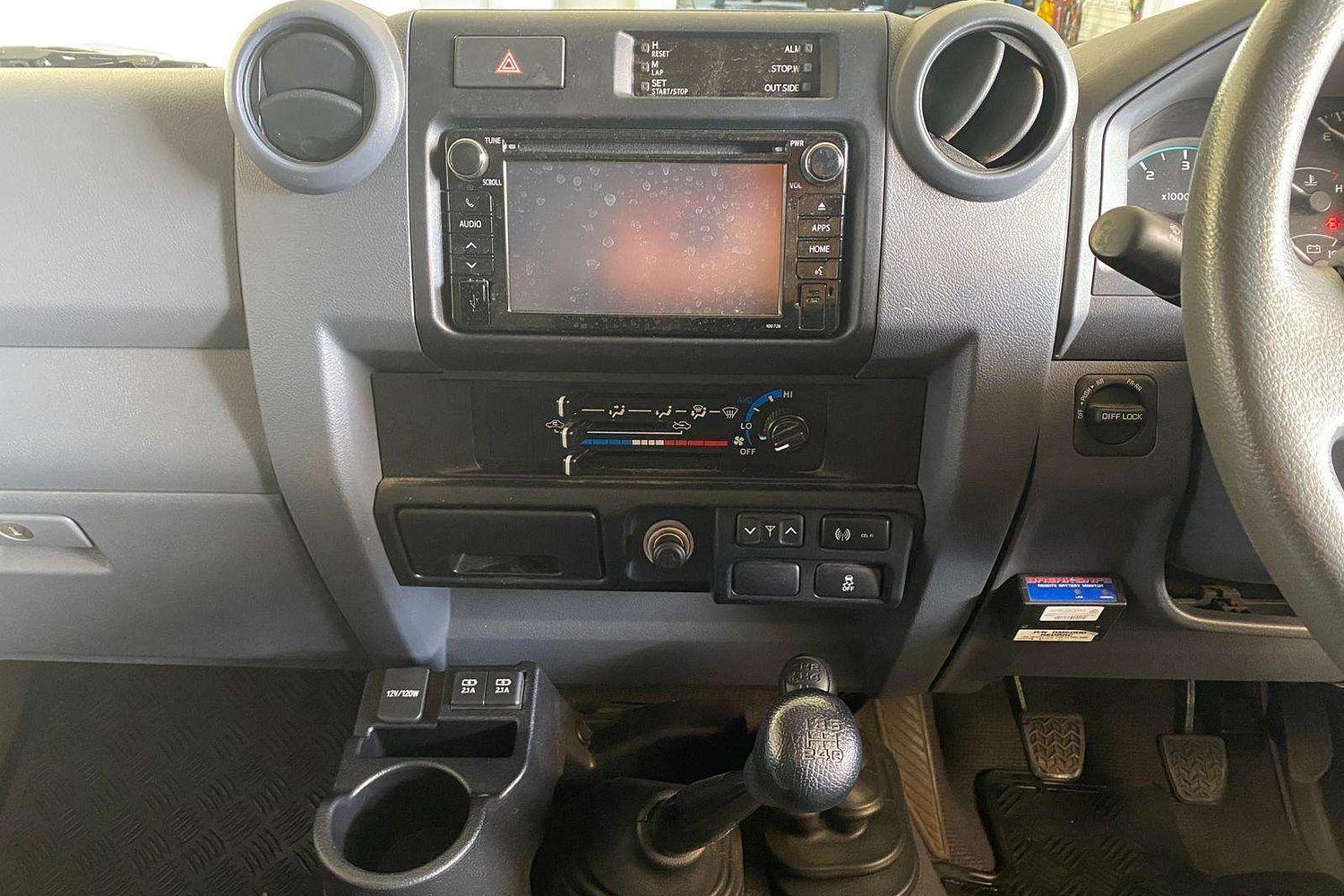 2021 TOYOTA LANDCRUISER 70 SERIES VDJ79R GXL 5 SP MANUAL C/CHAS