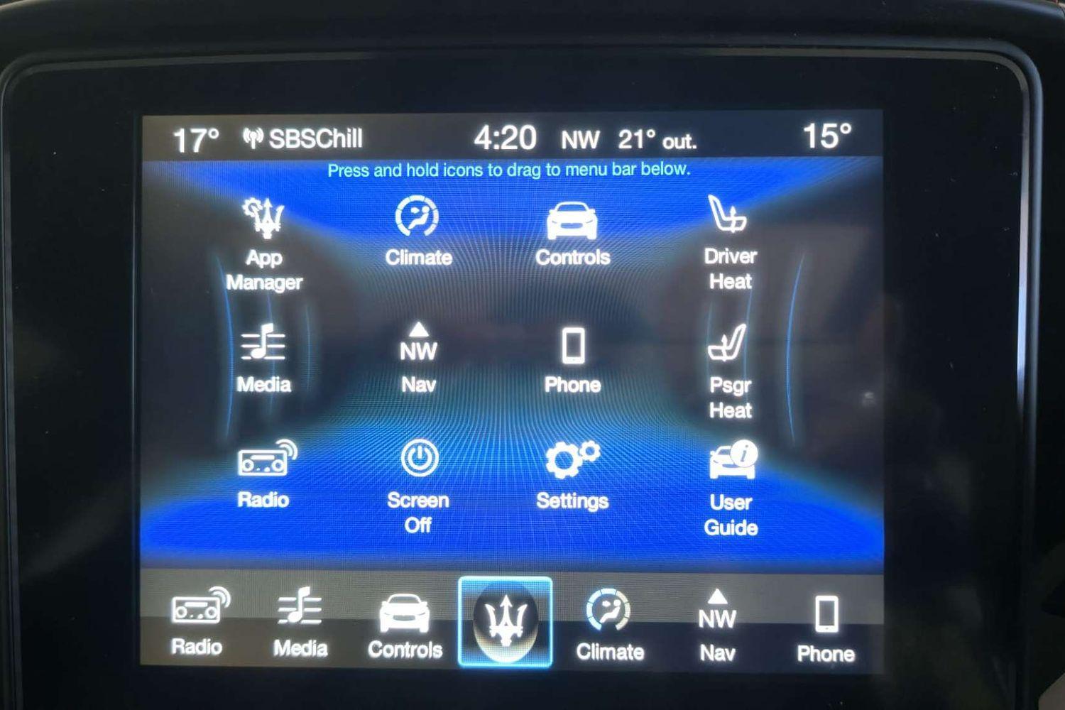 2017 MASERATI GHIBLI M157 MY17 GRANSPORT 8 SP AUTOMATIC 4D SEDAN