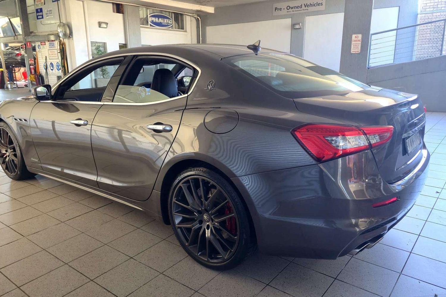 2017 MASERATI GHIBLI M157 MY17 GRANSPORT 8 SP AUTOMATIC 4D SEDAN