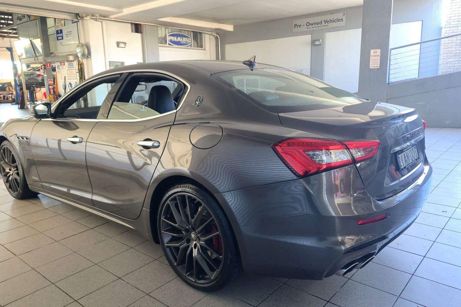 2017 MASERATI GHIBLI M157 MY17 GRANSPORT 8 SP AUTOMATIC 4D SEDAN