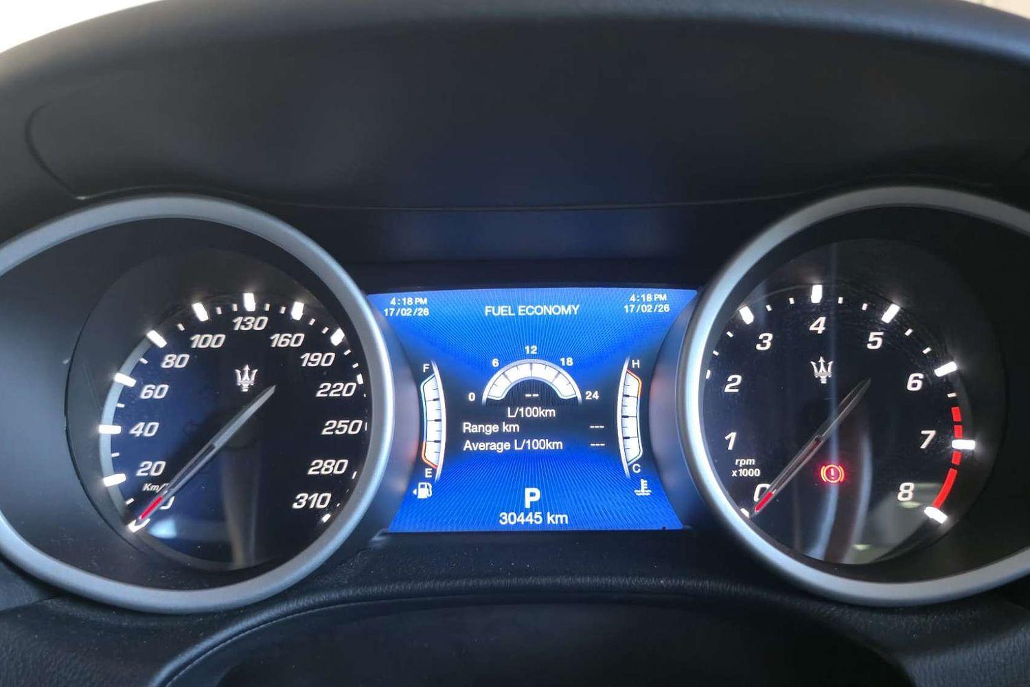 2017 MASERATI GHIBLI M157 MY17 GRANSPORT 8 SP AUTOMATIC 4D SEDAN