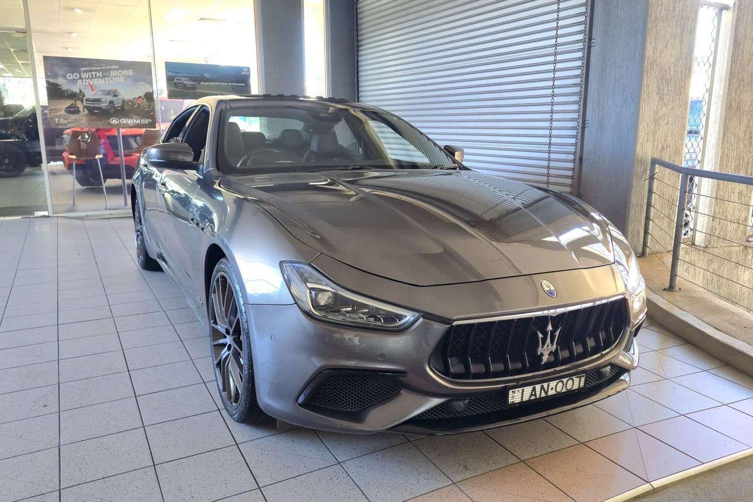 2017 MASERATI GHIBLI M157 MY17 GRANSPORT 8 SP AUTOMATIC 4D SEDAN