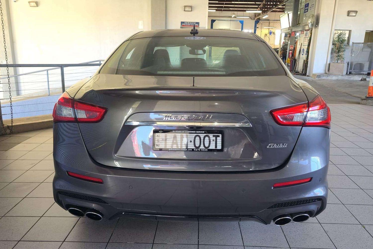 2017 MASERATI GHIBLI M157 MY17 GRANSPORT 8 SP AUTOMATIC 4D SEDAN
